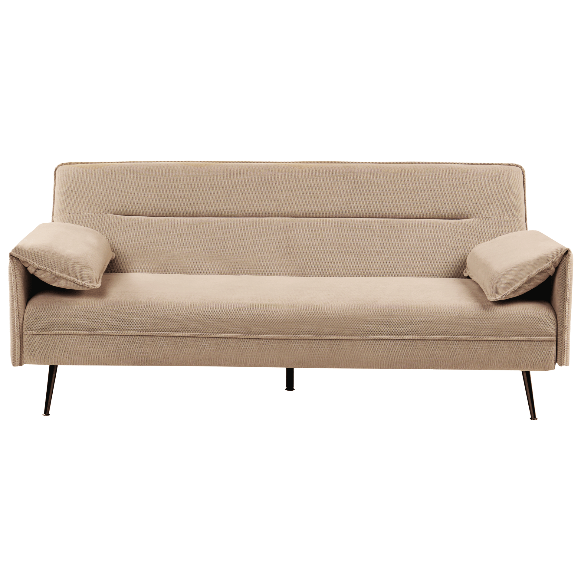 Vayla 3-sits Bäddsoffa 114x188 cm i Tyg - Sandbeige