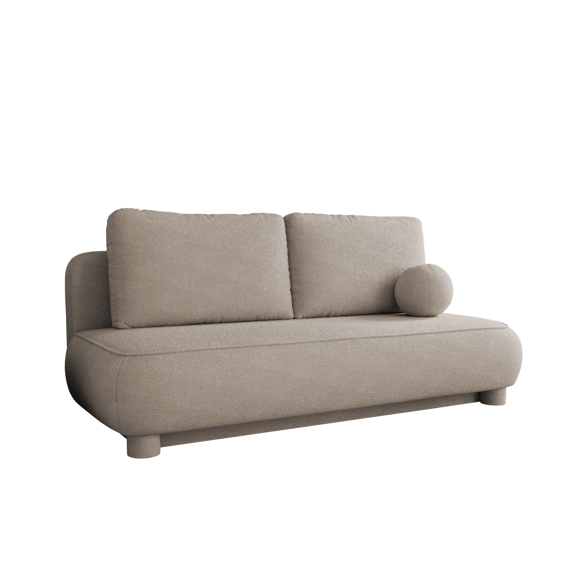 Villoruela Bäddsoffa 3-sits - Grå