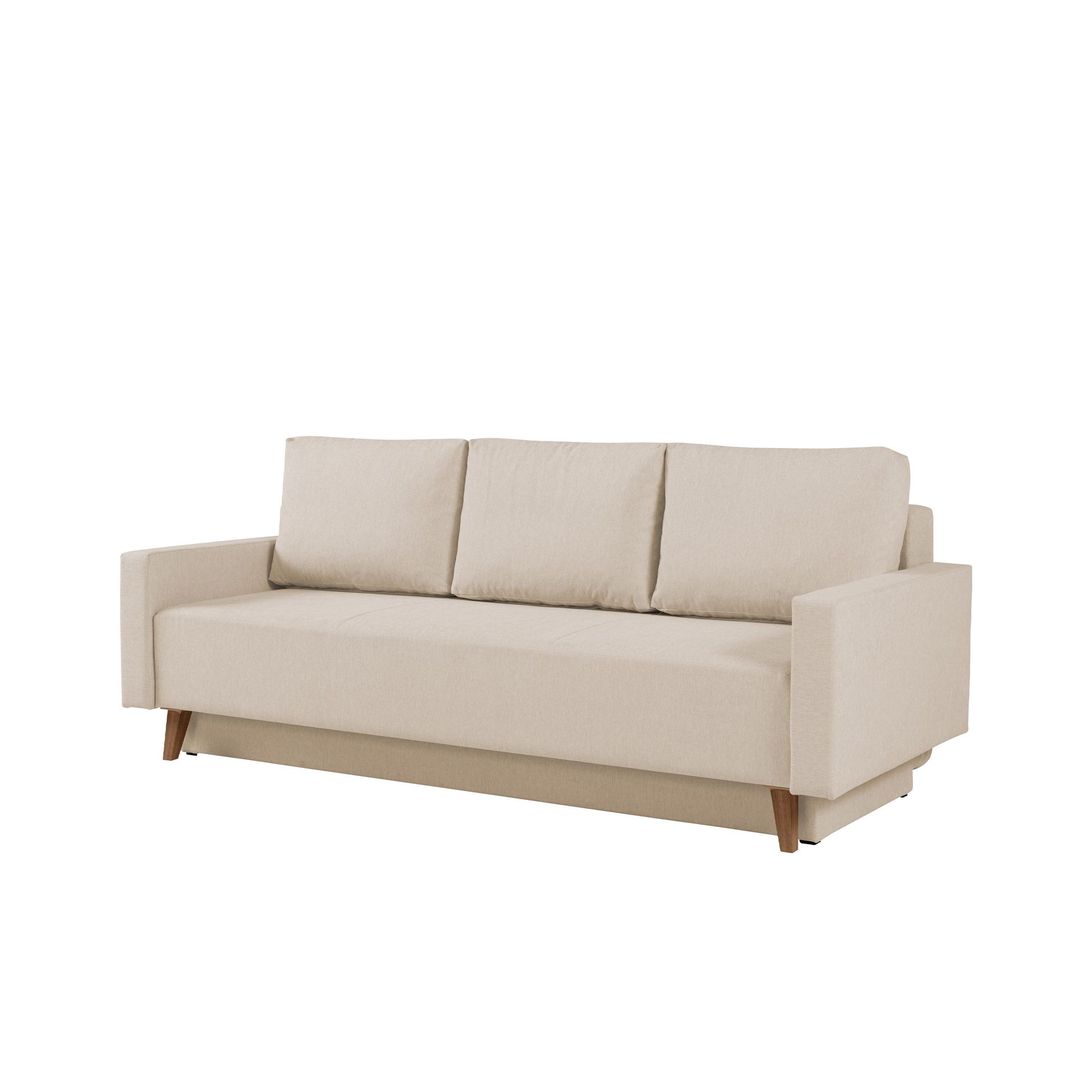 Waldsten 3-sits Bäddsoffa - Beige