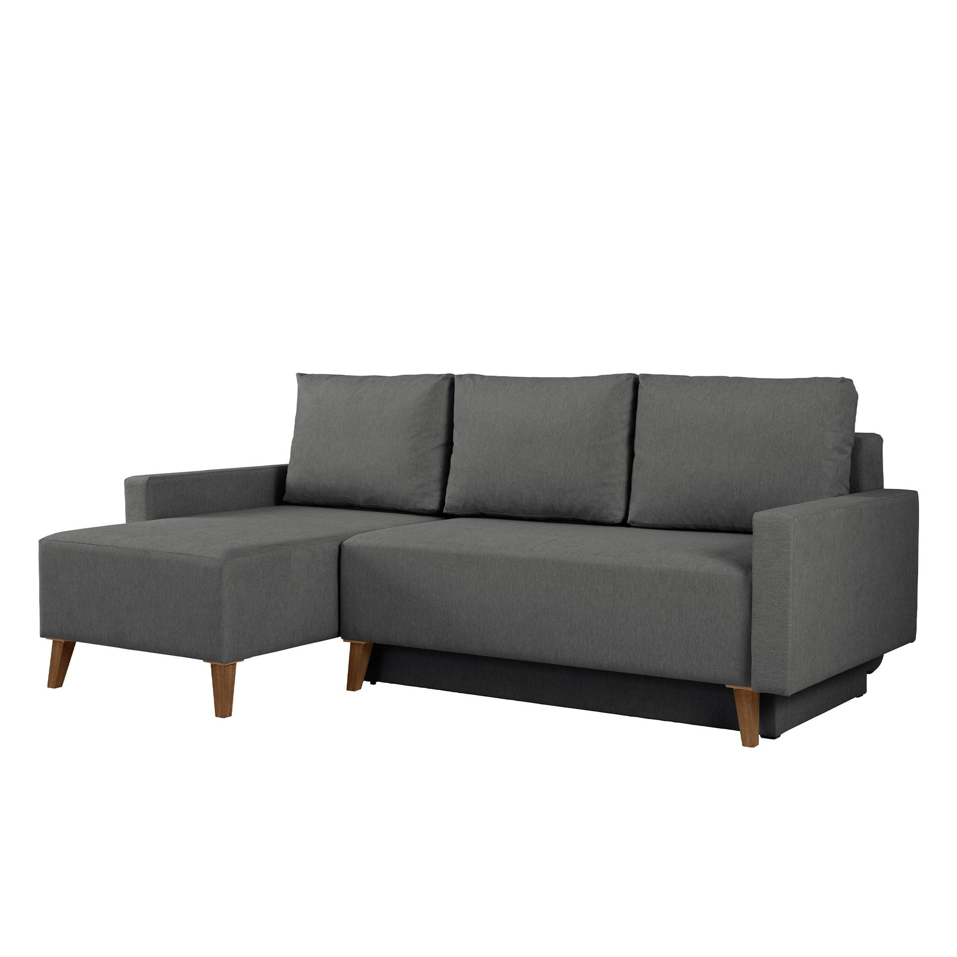 Waldsten 3-sits Bäddsoffa med Divan - Grå