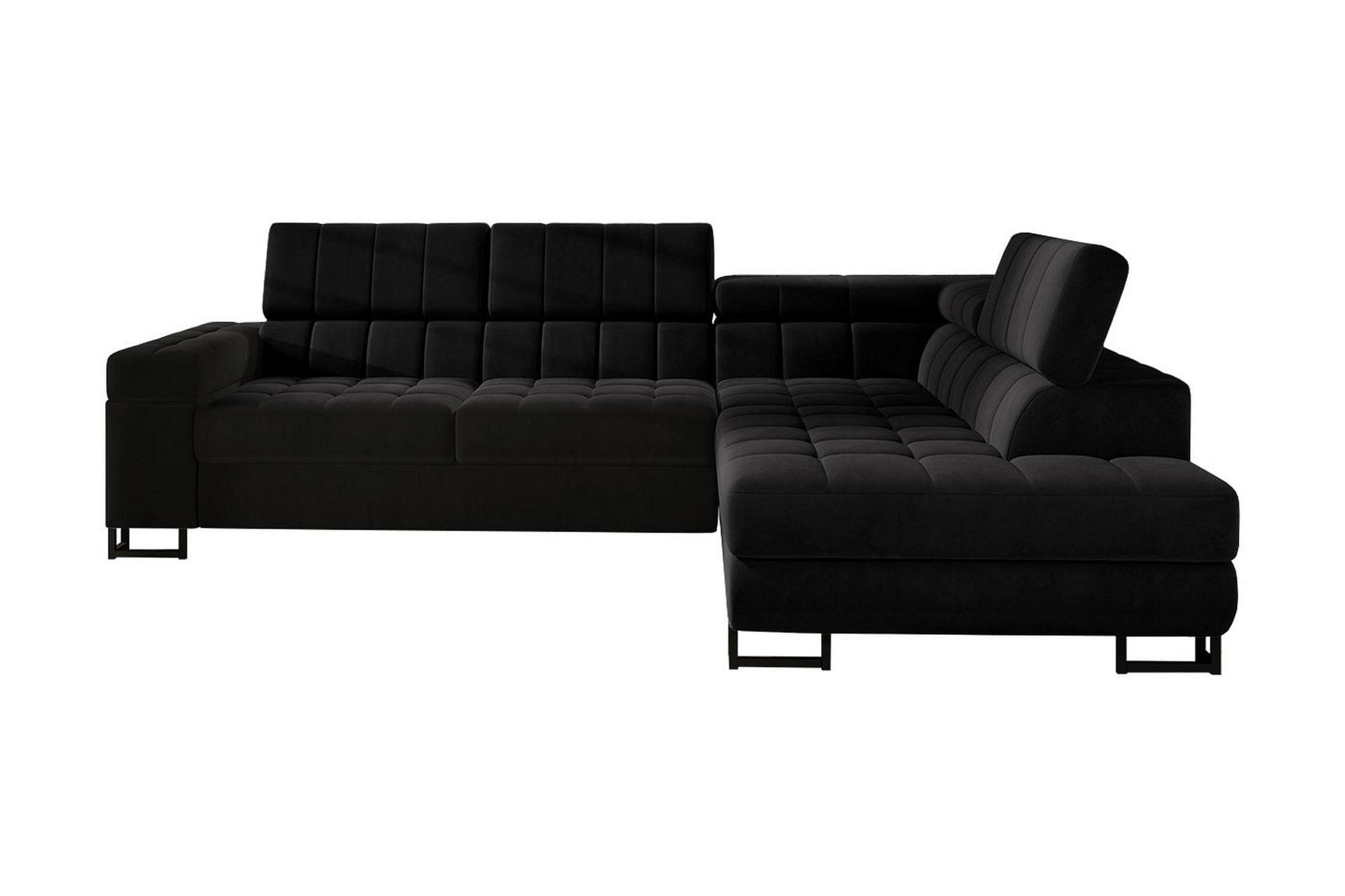 Warwick 4-sits Bäddsoffa - Svart