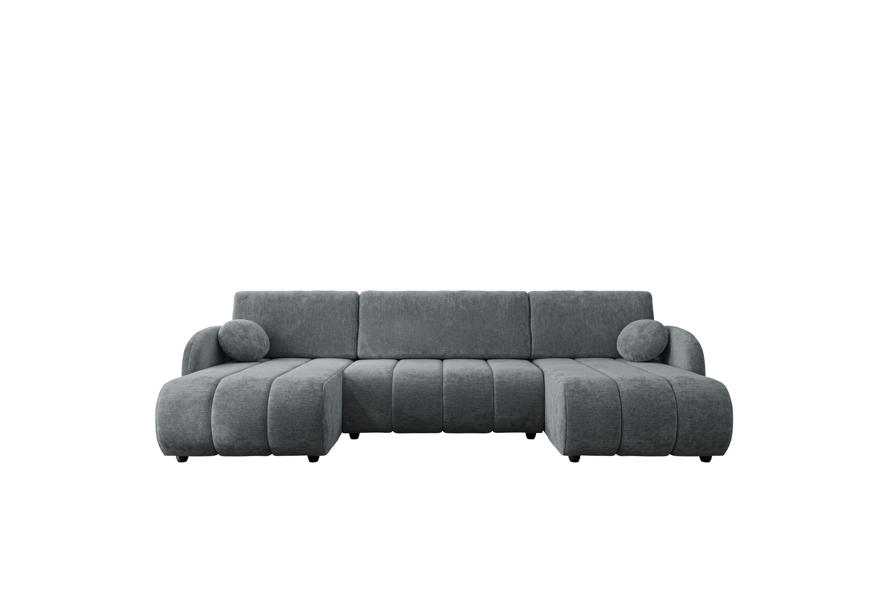 zarania bäddsoffa dubbeldivan 3-sits - svart