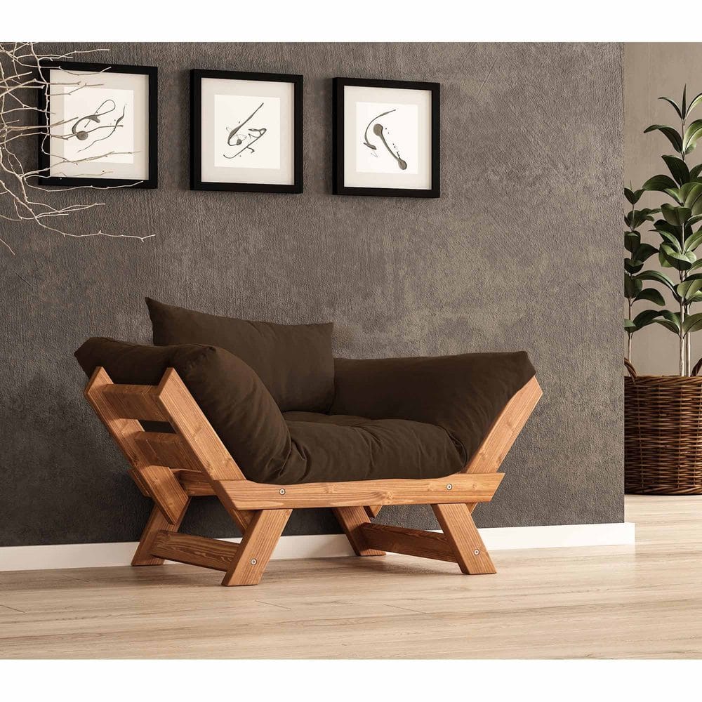 Zylar 2-sits Bäddsoffa - Brun