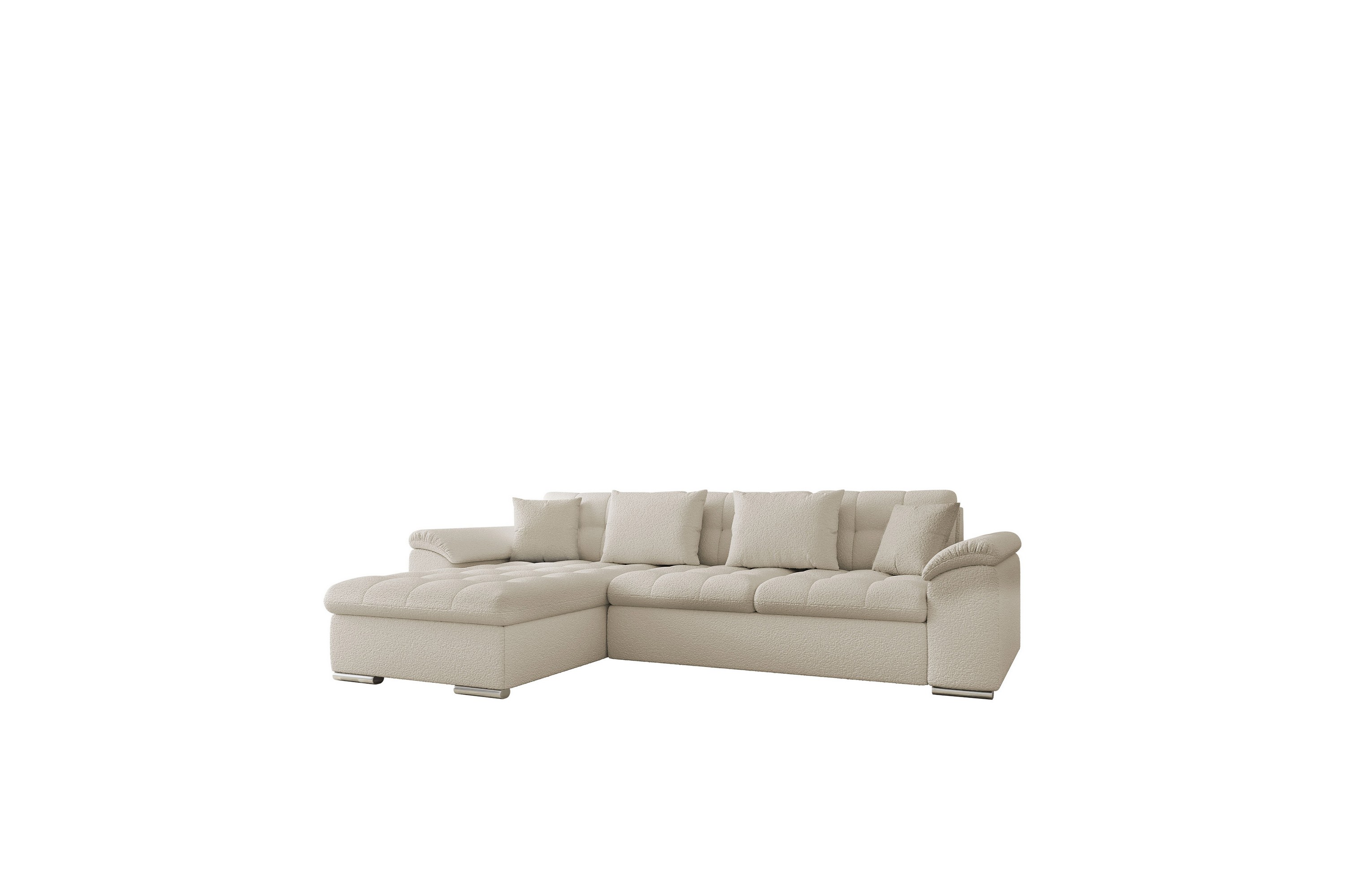 camior soffa med divan 3-sits - beige