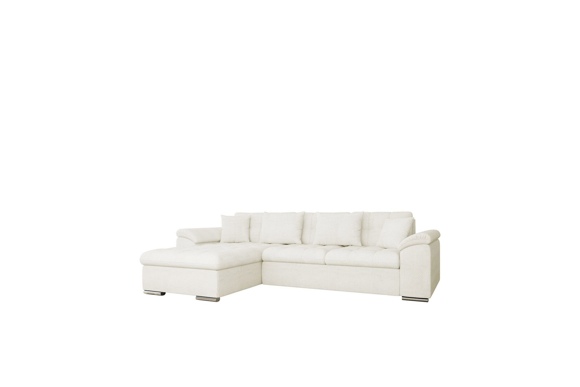 Camior Soffa med Divan 3-sits - Vit