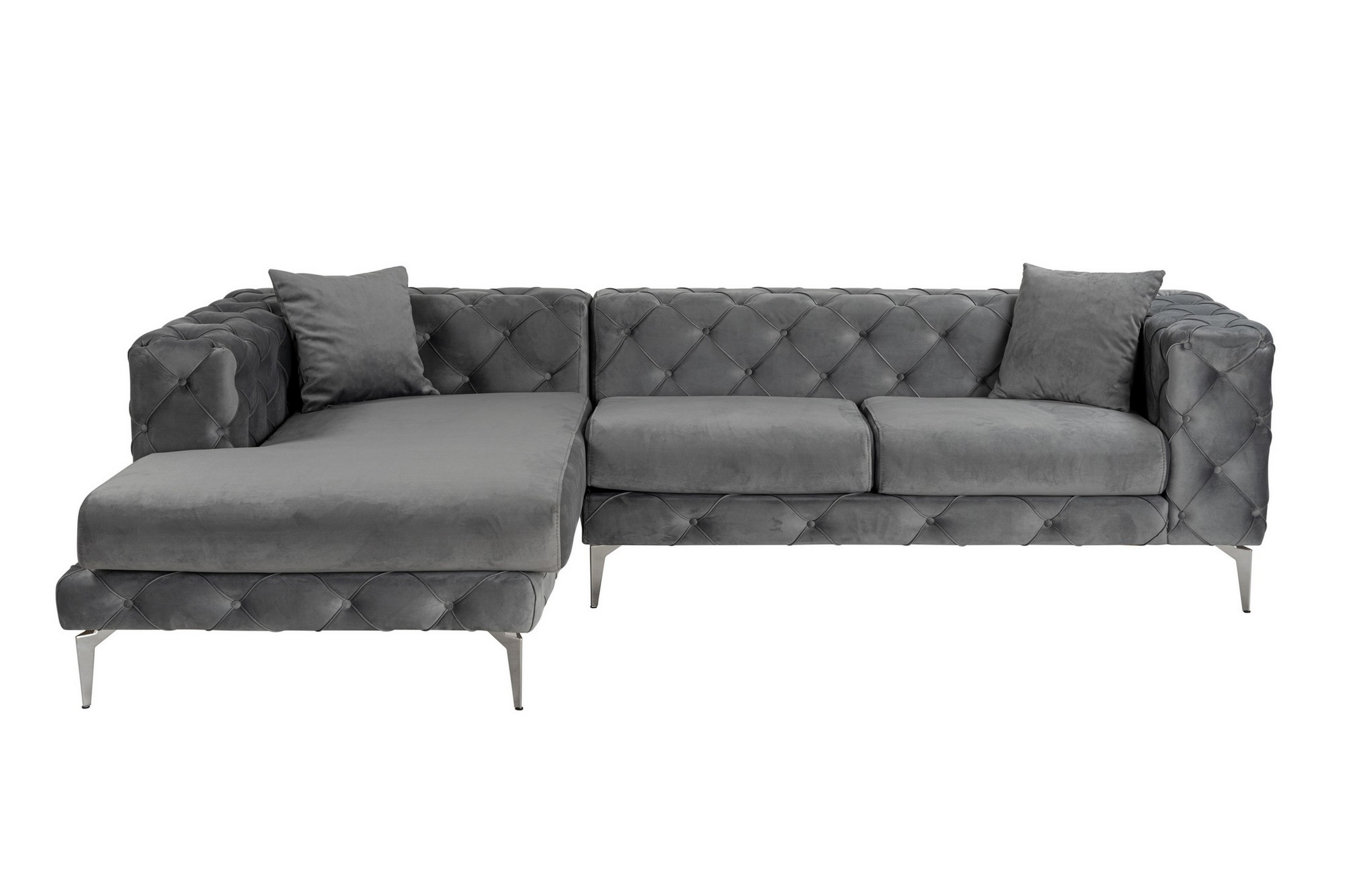Canunda 3-sits Soffa med Divan Vänster Antracit