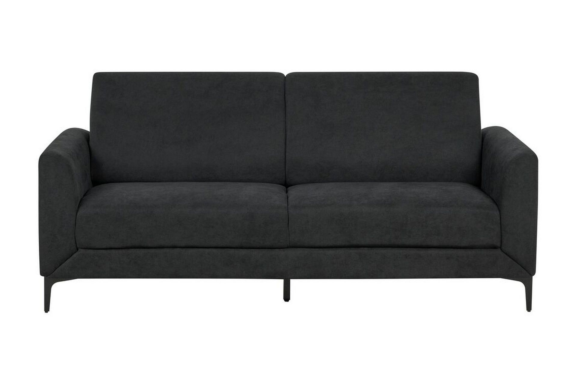 chet soffa 3-sits - svart