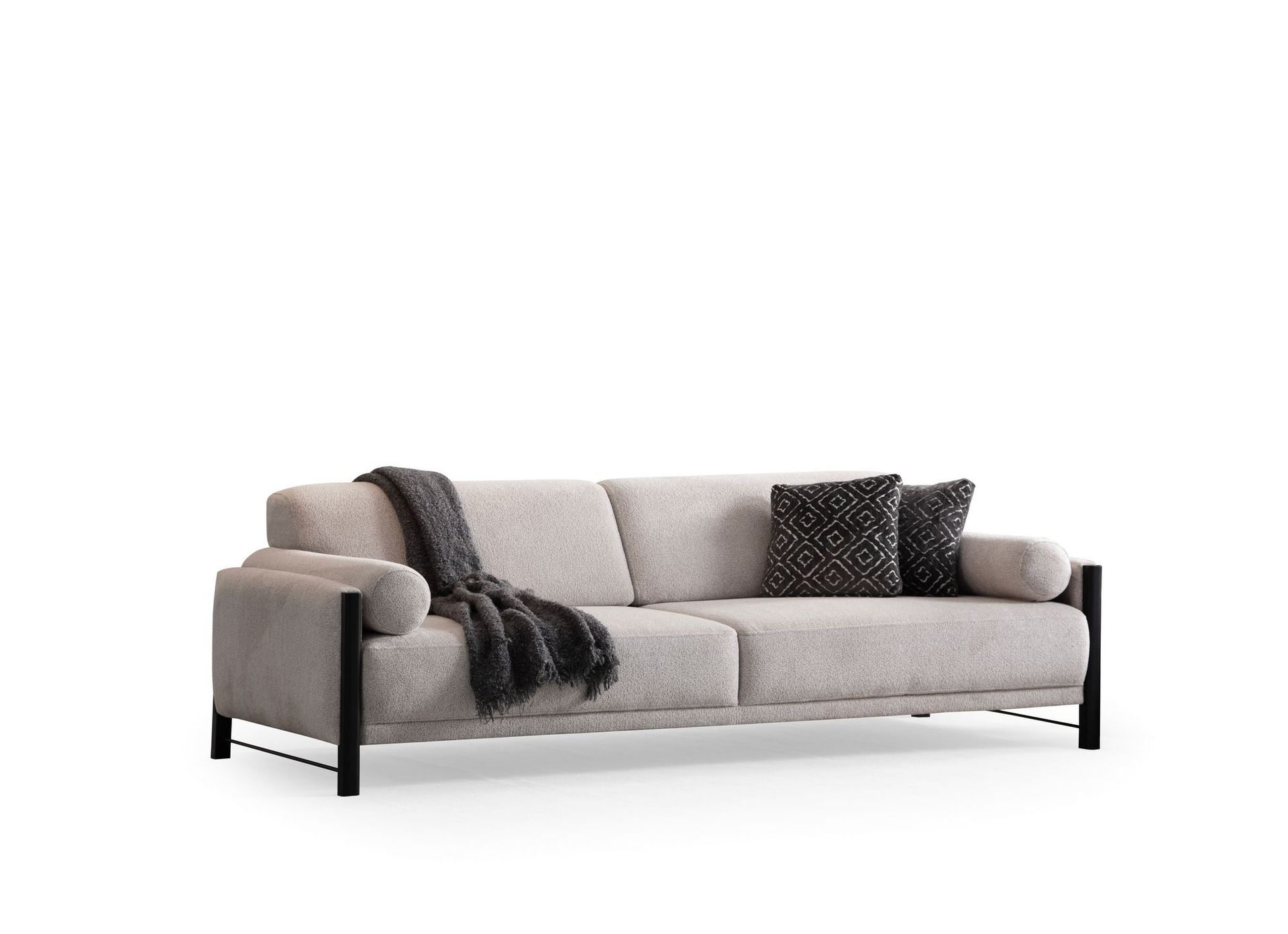 Childress 3-sits Soffa Chenille - Beige