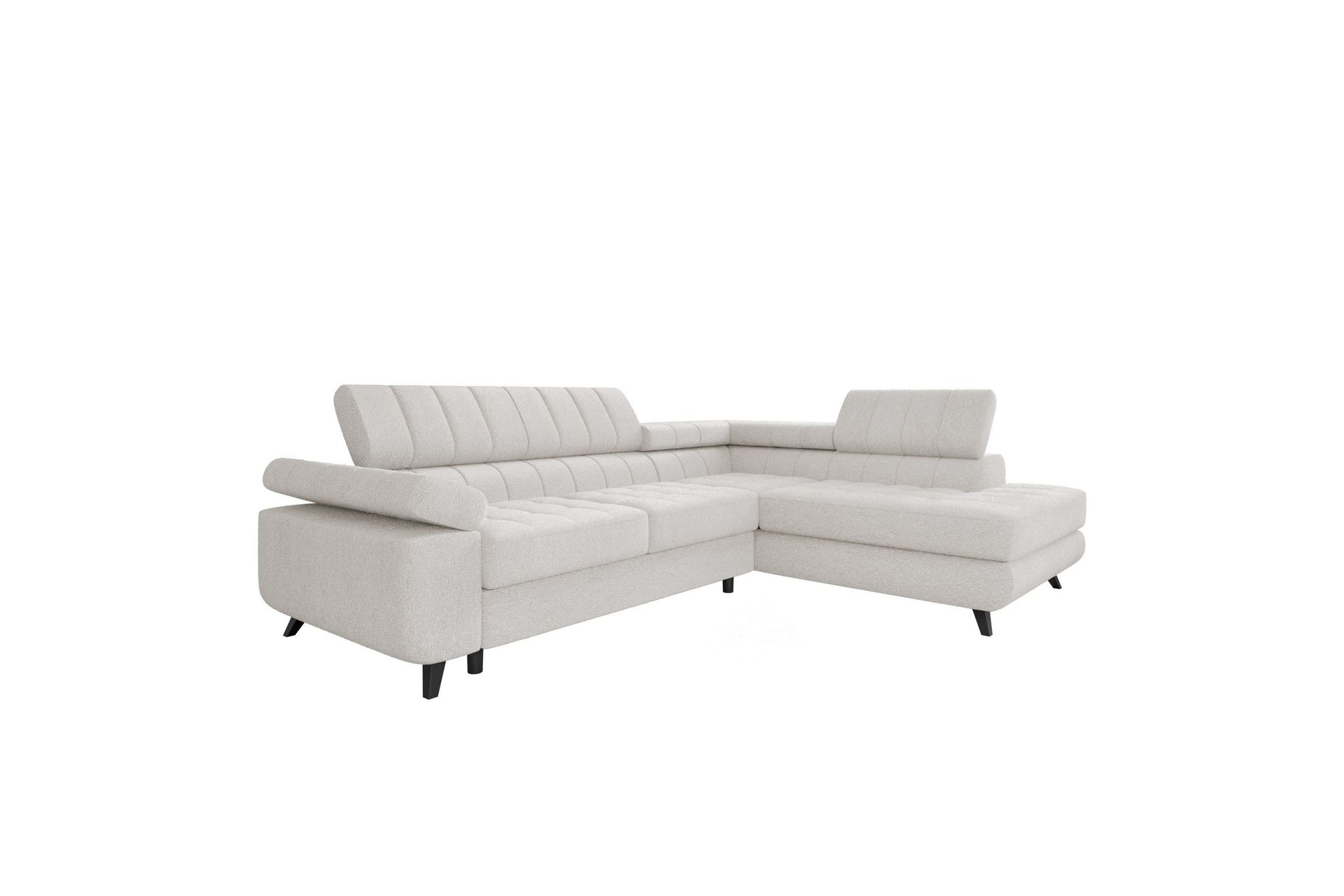 Amshyttan Soffa med Sch&auml;slong 3-sits - Vit