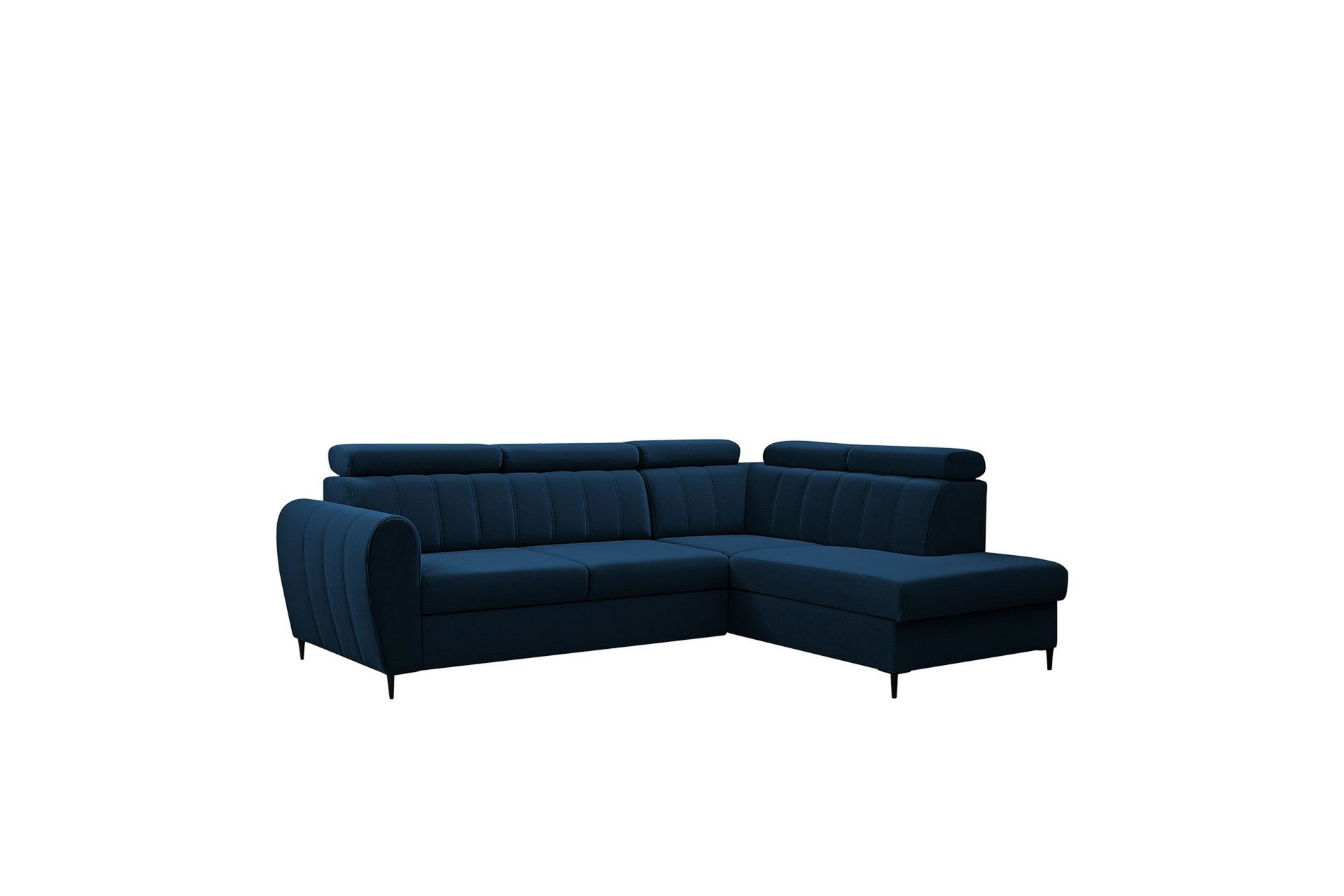 Hoffman Soffa med Sch&auml;slong 3-sits - Bl&aring;