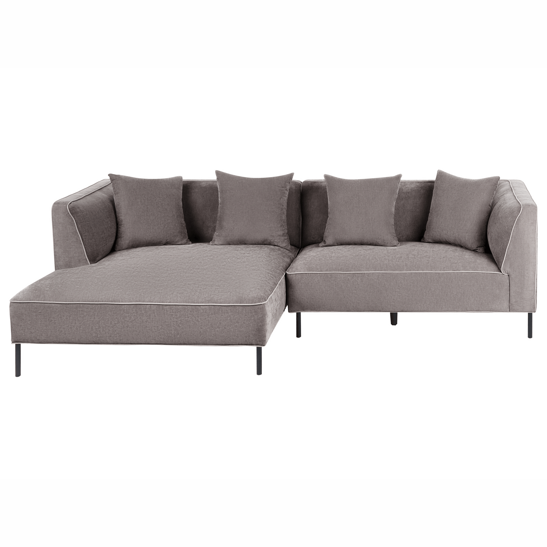 3-sits soffa Sater Högervänd - Taupe
