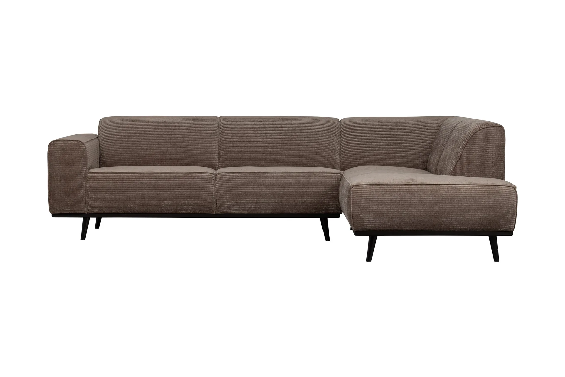 3-sits soffa shedfield med schäslong höger - taupe