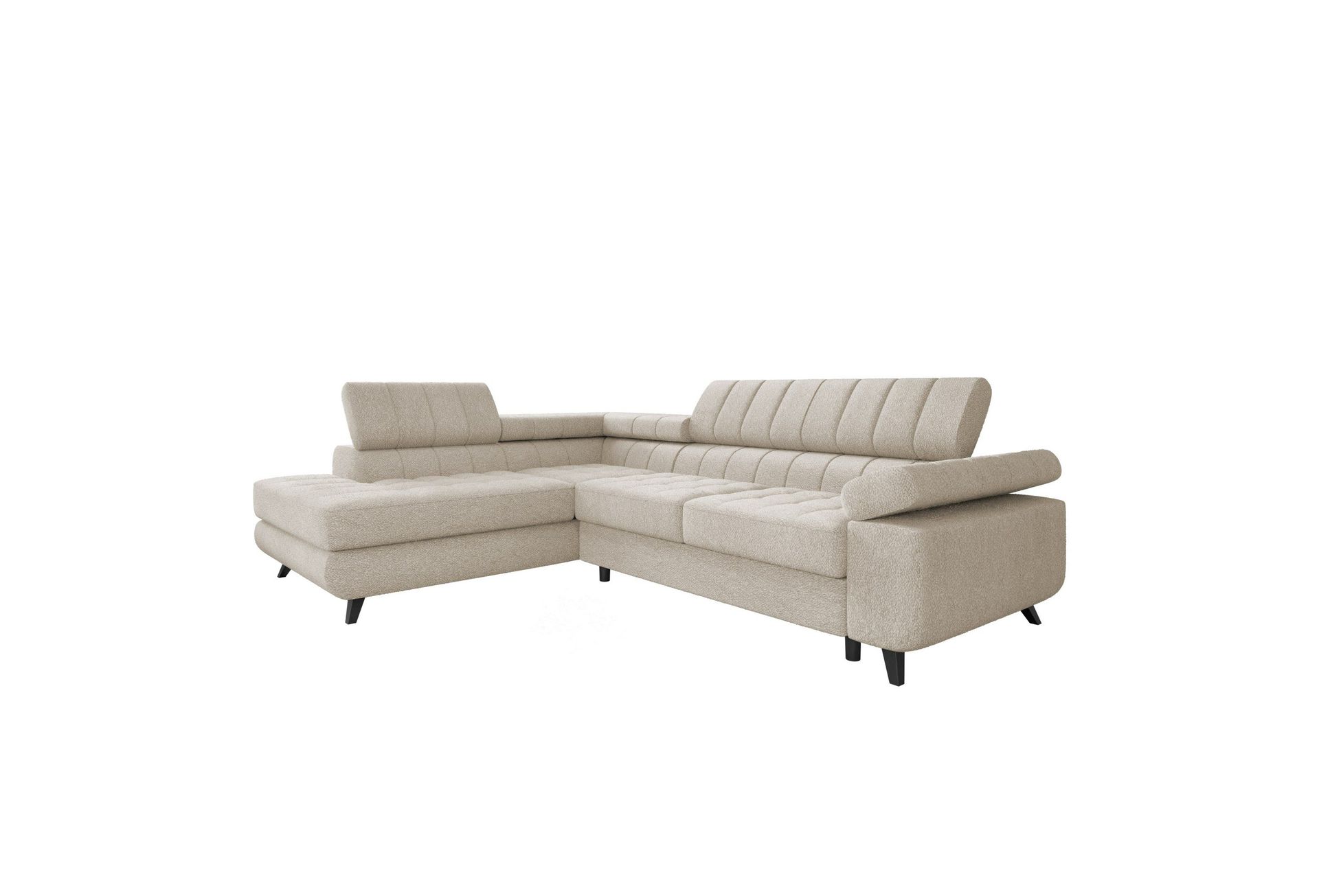 Amshyttan Soffa med Sch&auml;slong 3-sits - Beige
