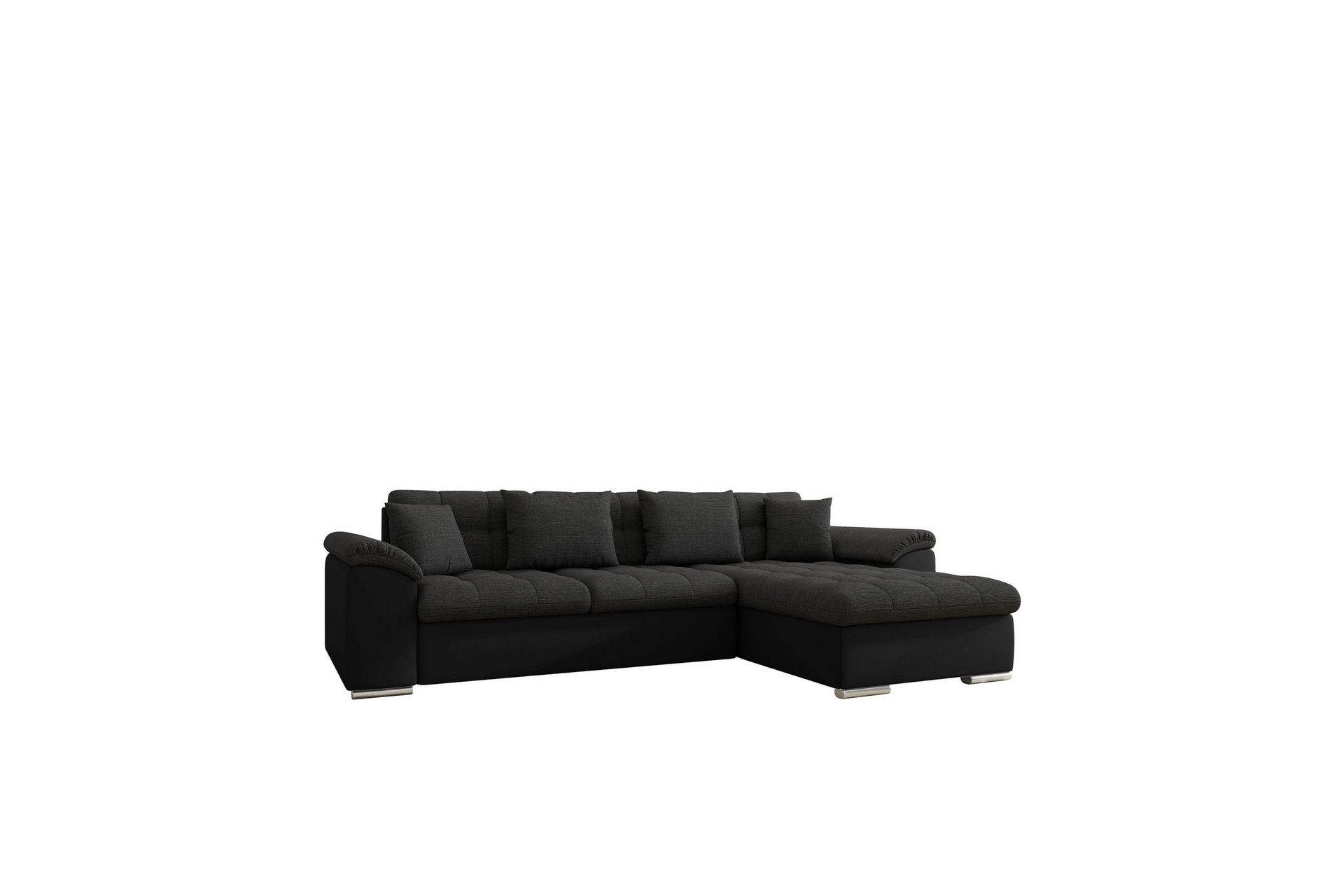 Camior Soffa med Divan 3-sits - Svart