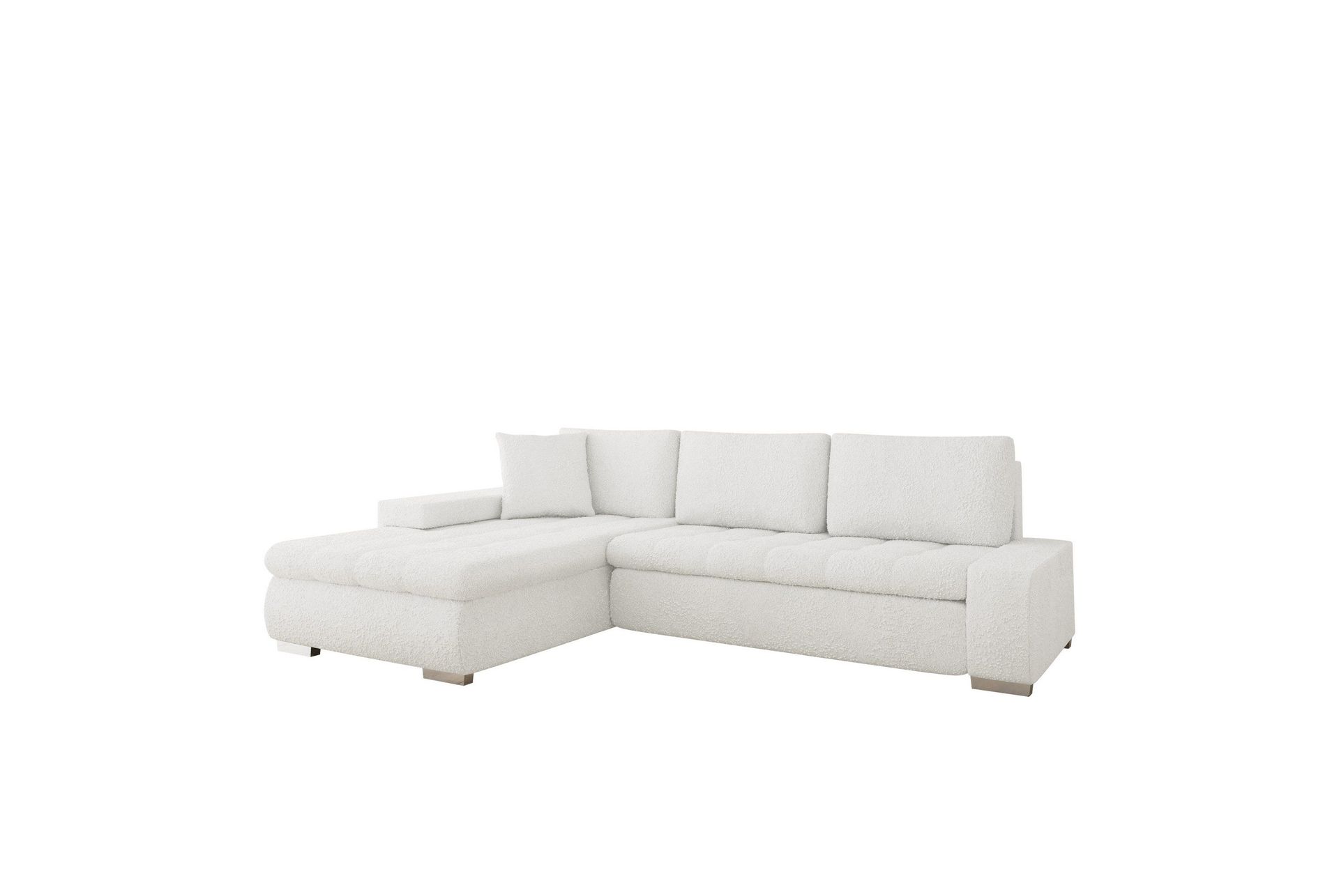 Cerys Soffa med Divan 3-sits - Vit