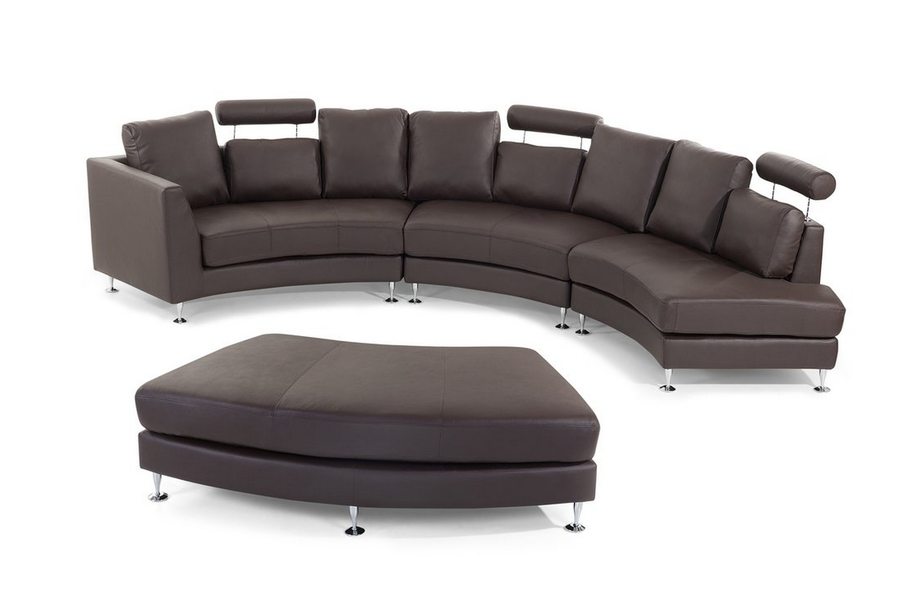 divansoffa rotunde 448 cm - brun