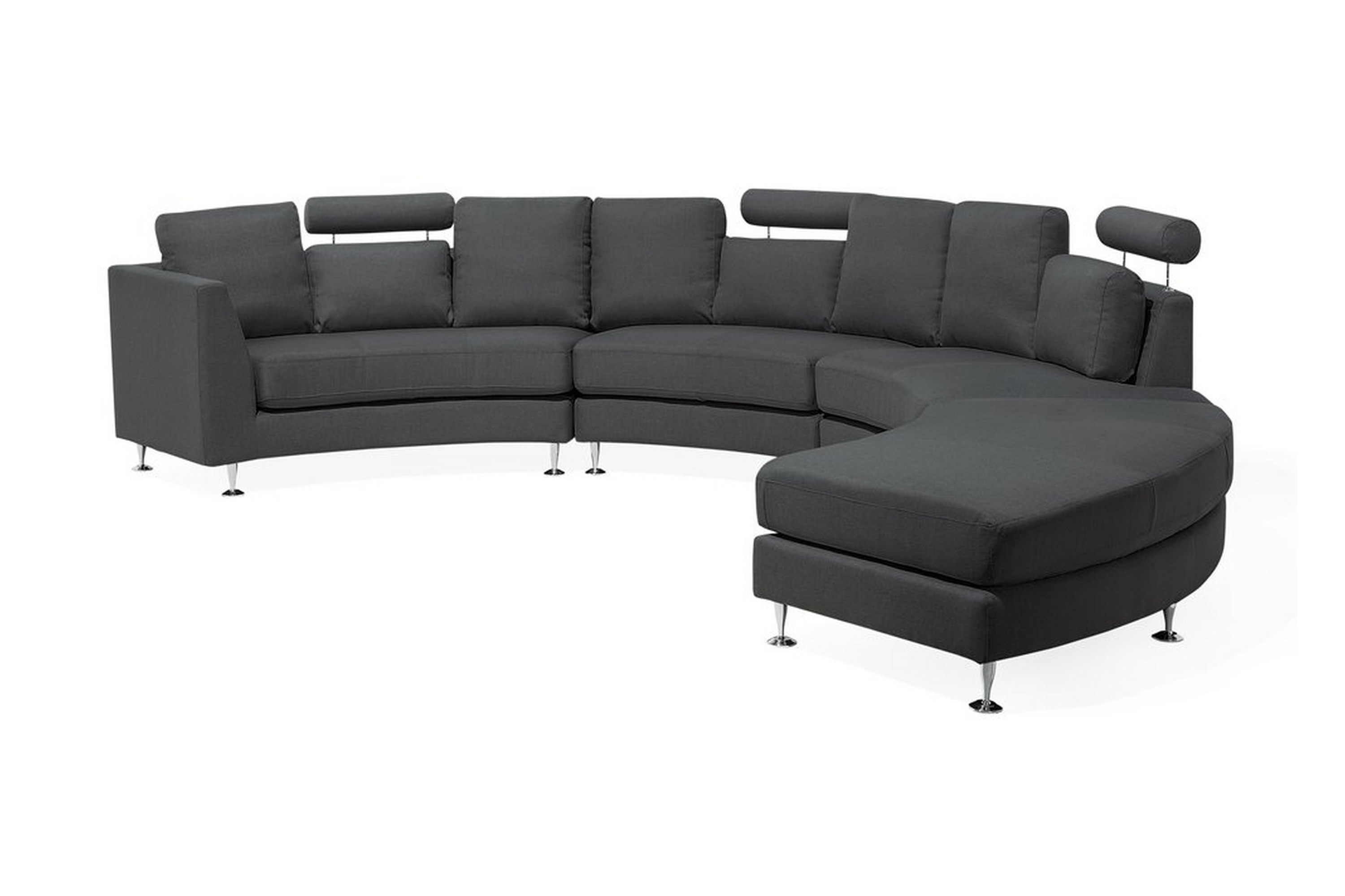 divansoffa rotunde 448 cm - svart