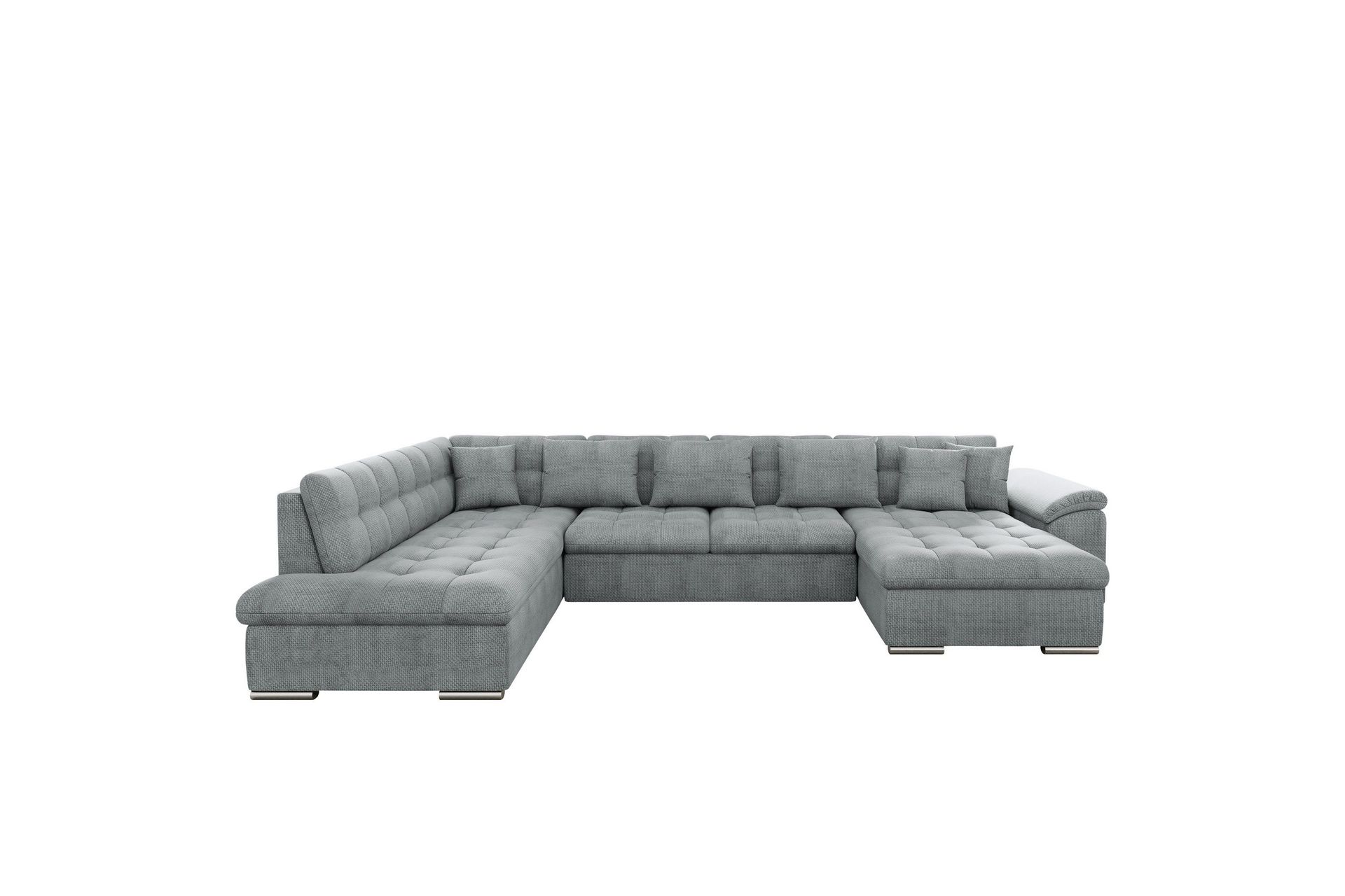Dynir Soffa med Divan och Sch&auml;slong 4-sits - Gr&aring;