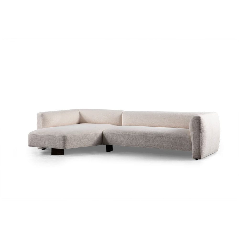 Elvaris 4-sits Soffa med Divan - Vit