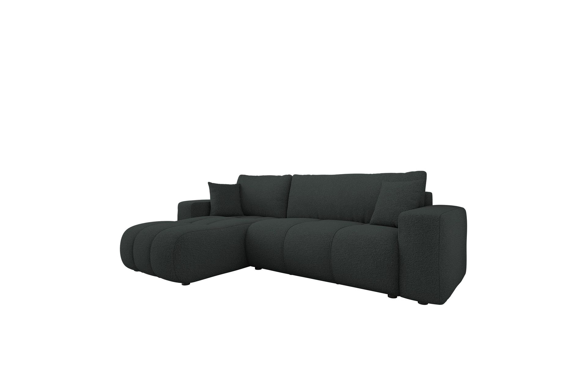 Flo B&auml;ddsoffa med Divan 3-sits - Svart