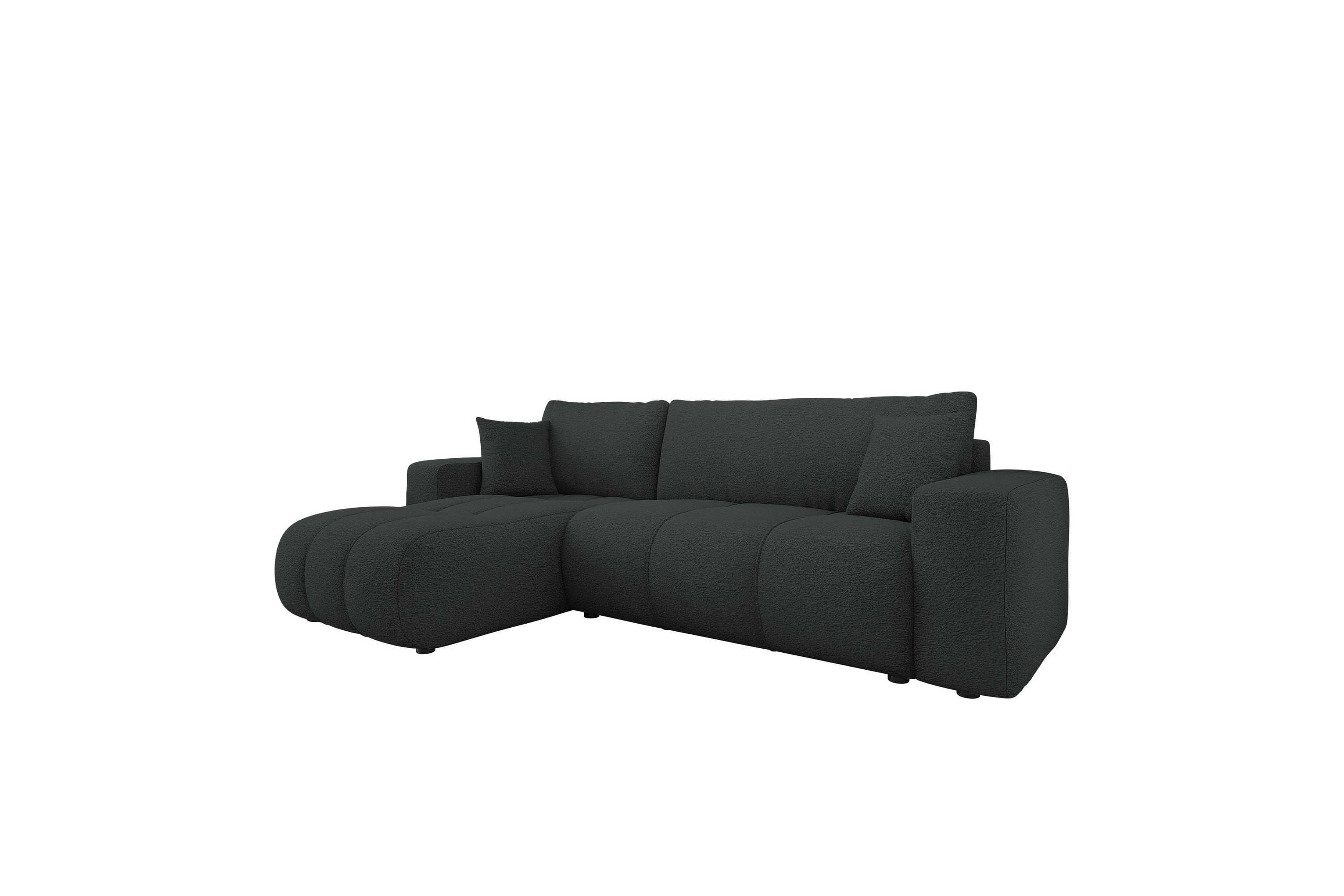 Flo Bäddsoffa med Divan 3-sits Svart
