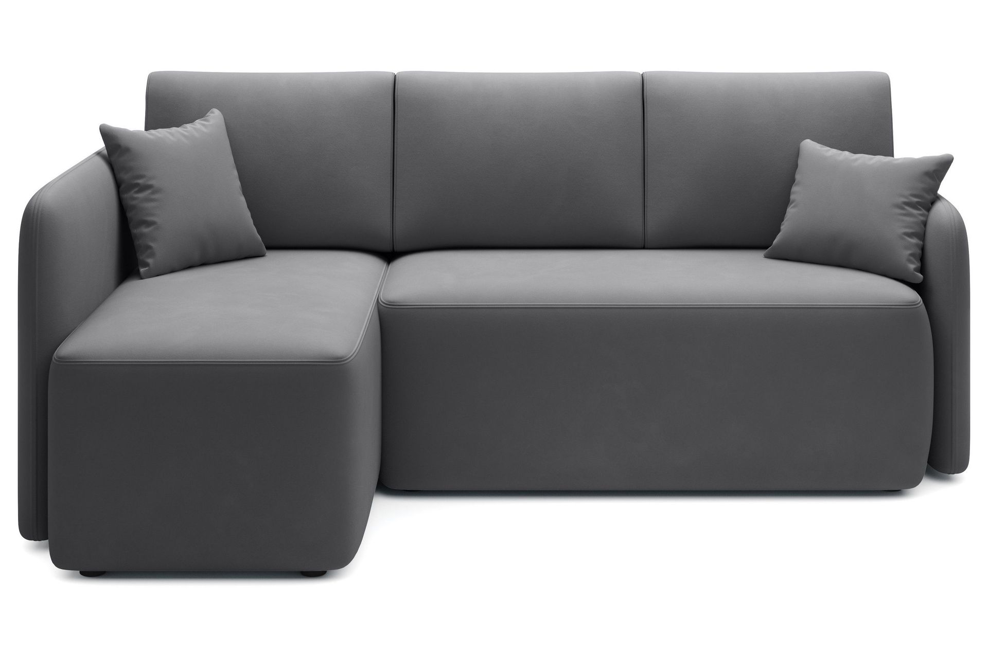 Hadson 3-sits Soffa med Divan - M&ouml;rkgr&aring;