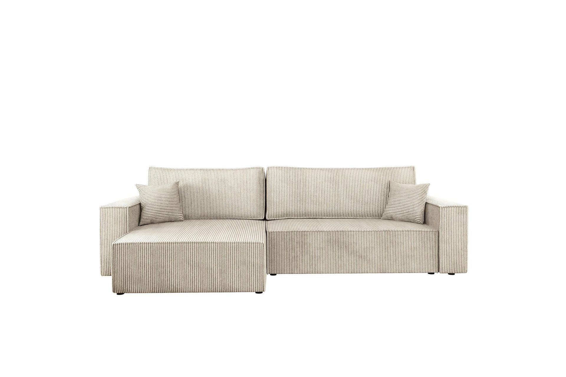 hobson soffa med divan 3-sits - beige