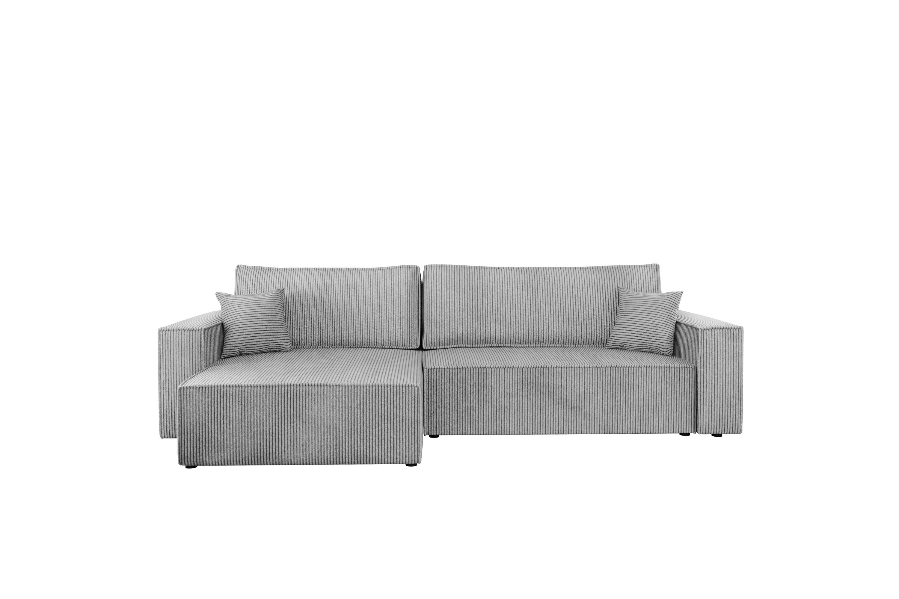 Hobson Soffa med Divan 3-sits Ljusgrå