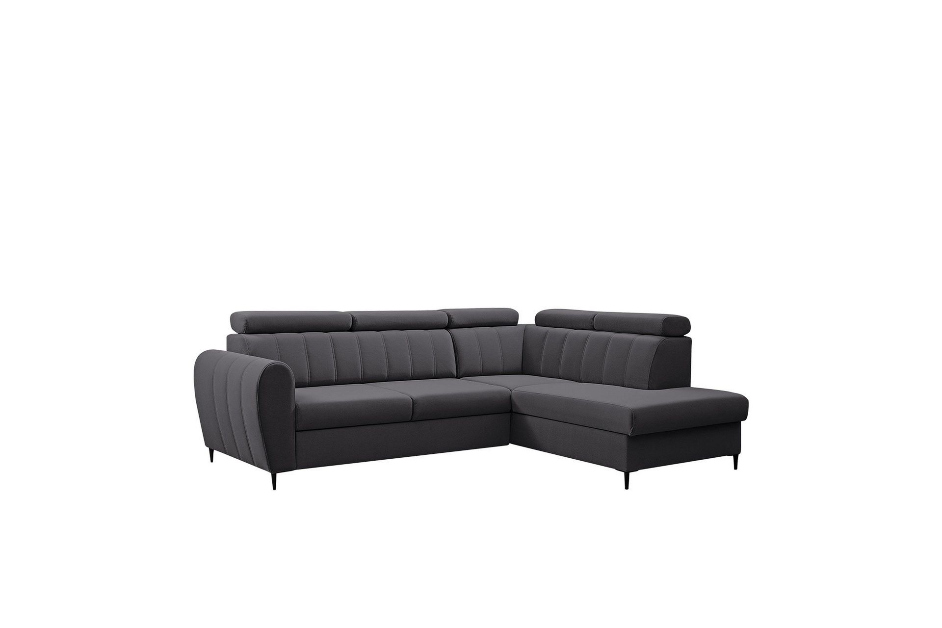 Hoffman Soffa med Sch&auml;slong 3-sits - Gr&aring;