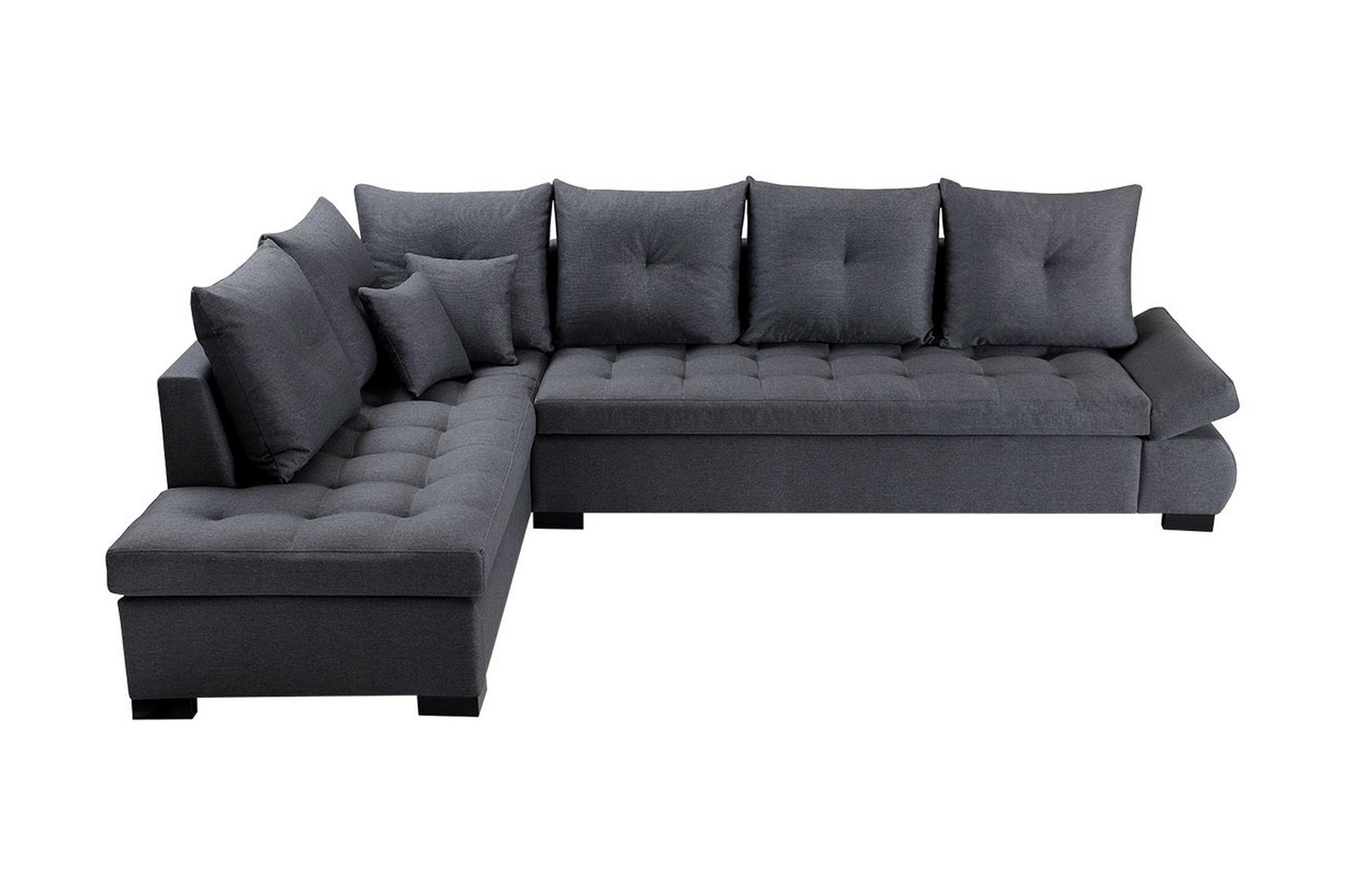 Hörnbäddsoffa Lord 320x223x95 cm Grå