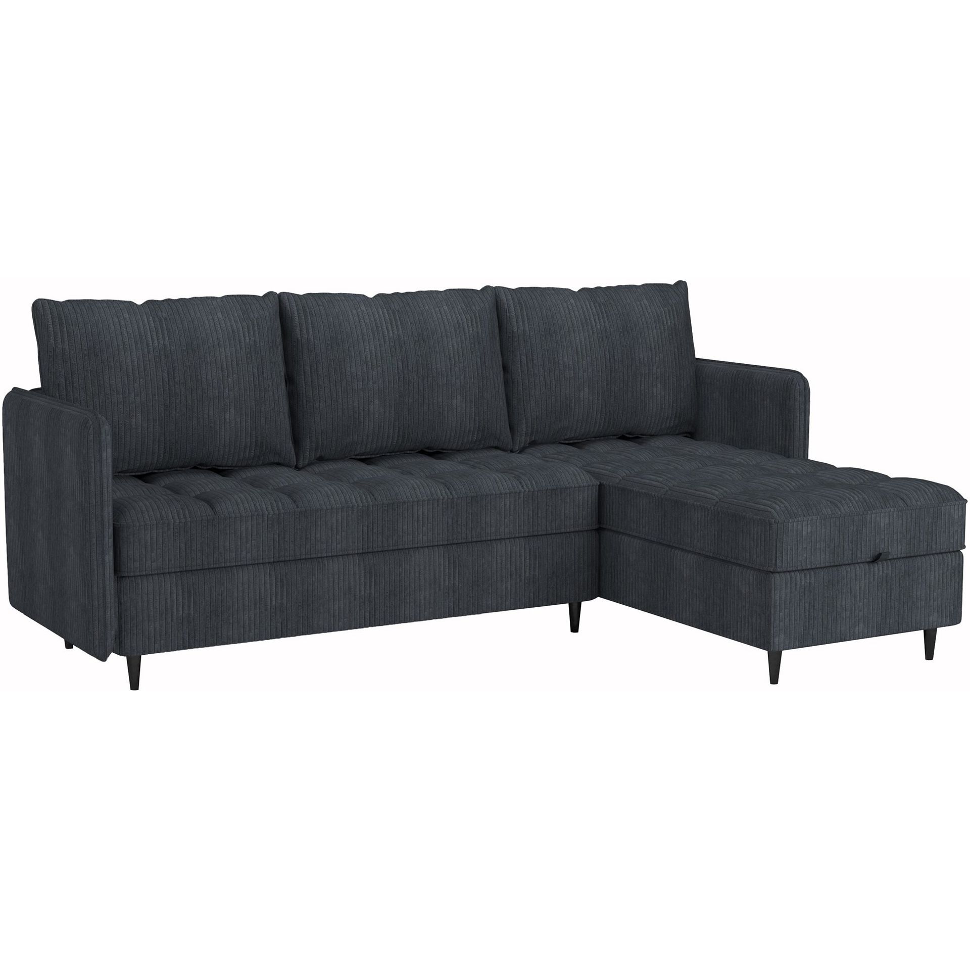 Lindhus Soffa med Divan 3-sits - Gr&aring;