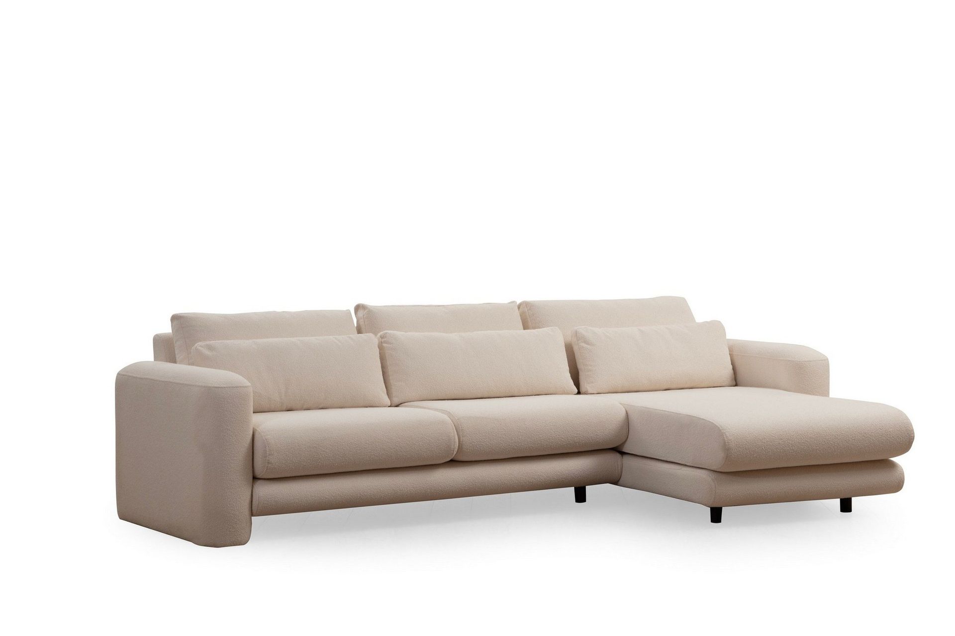 makhan soffa m. divan 3-sits - ljusbeige