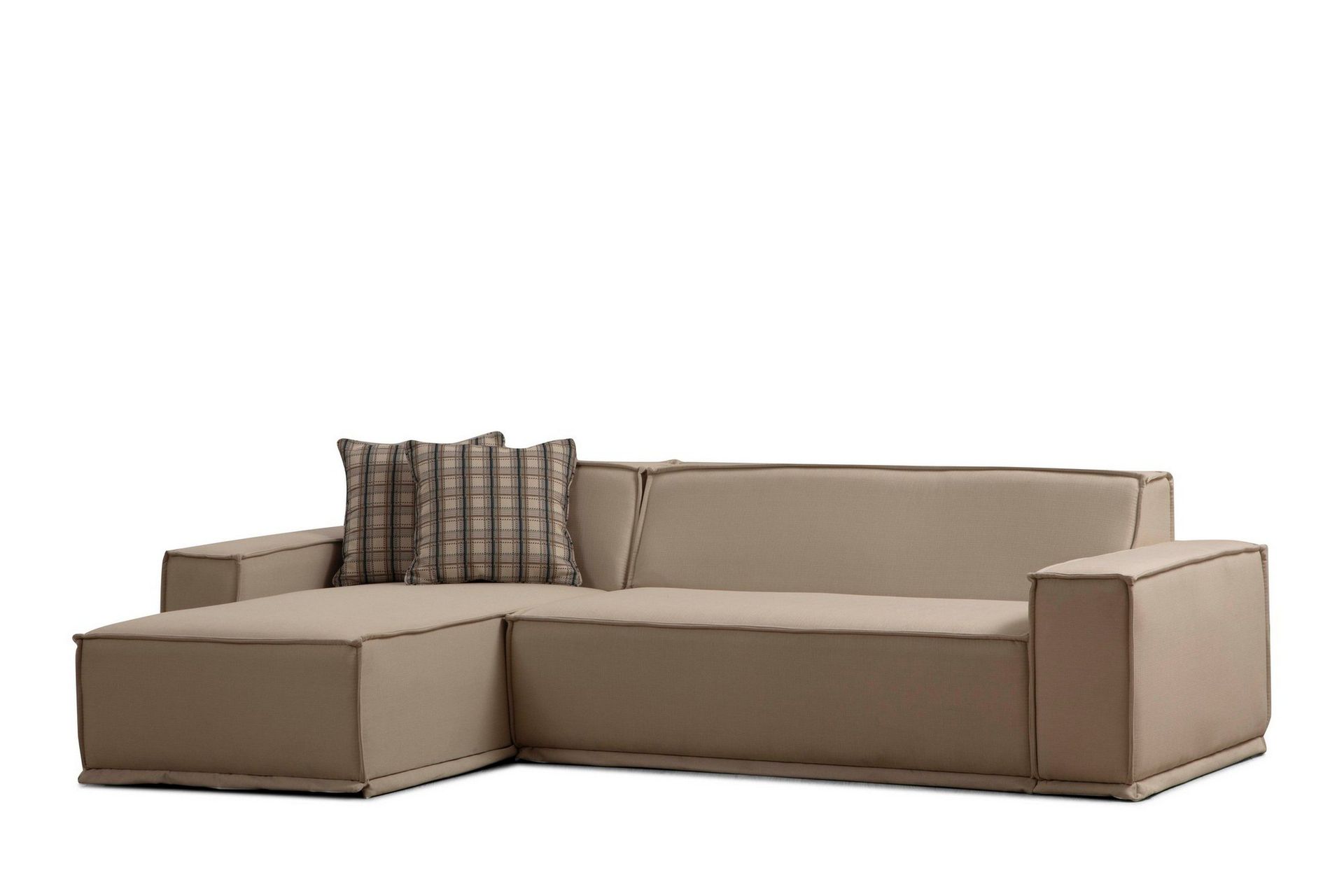 nightcap soffa m. divan 3-sits - beige