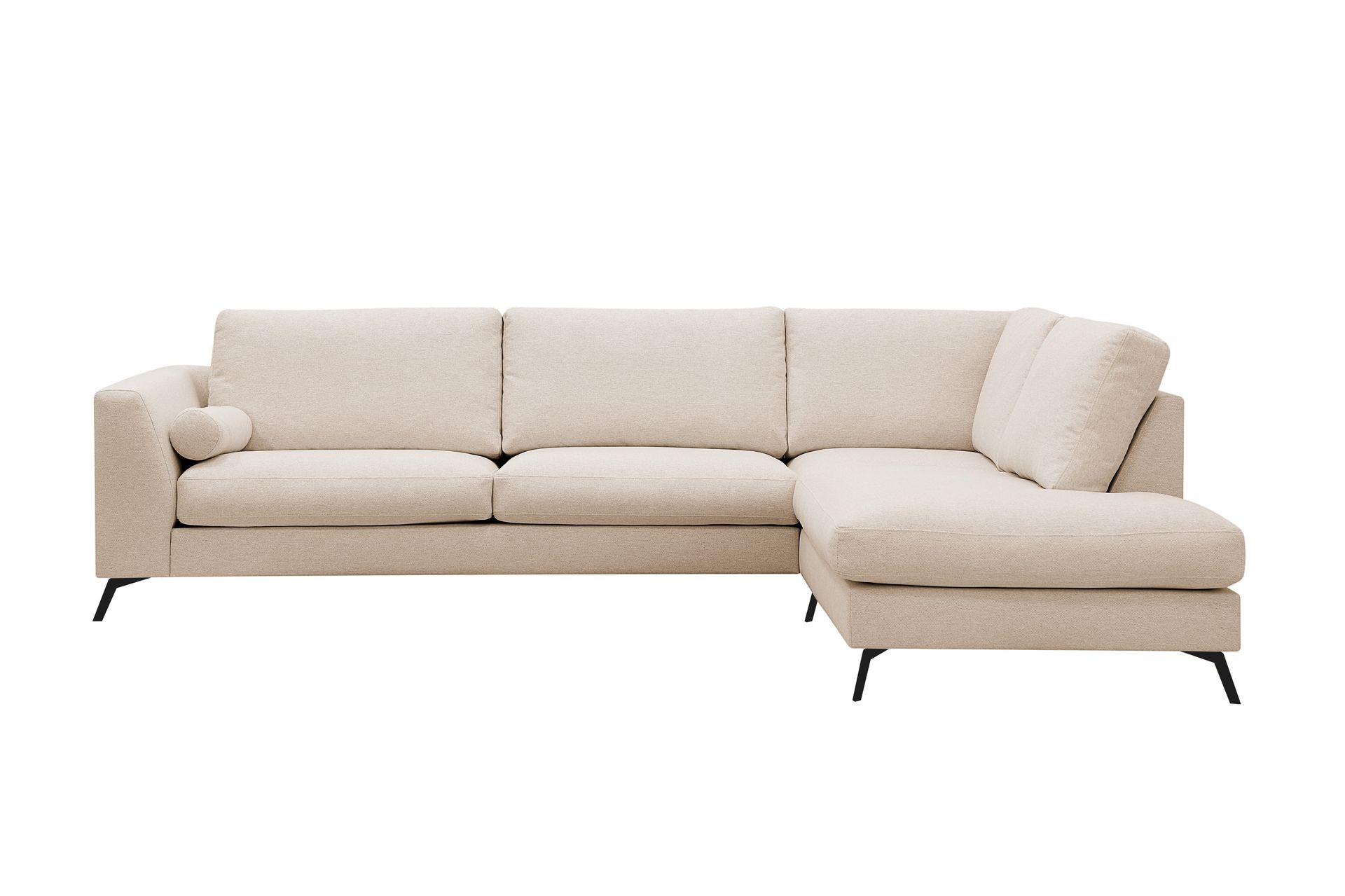 Ocean Lyx 4-sits Soffa med Sch&auml;slong H&ouml;ger - Beige