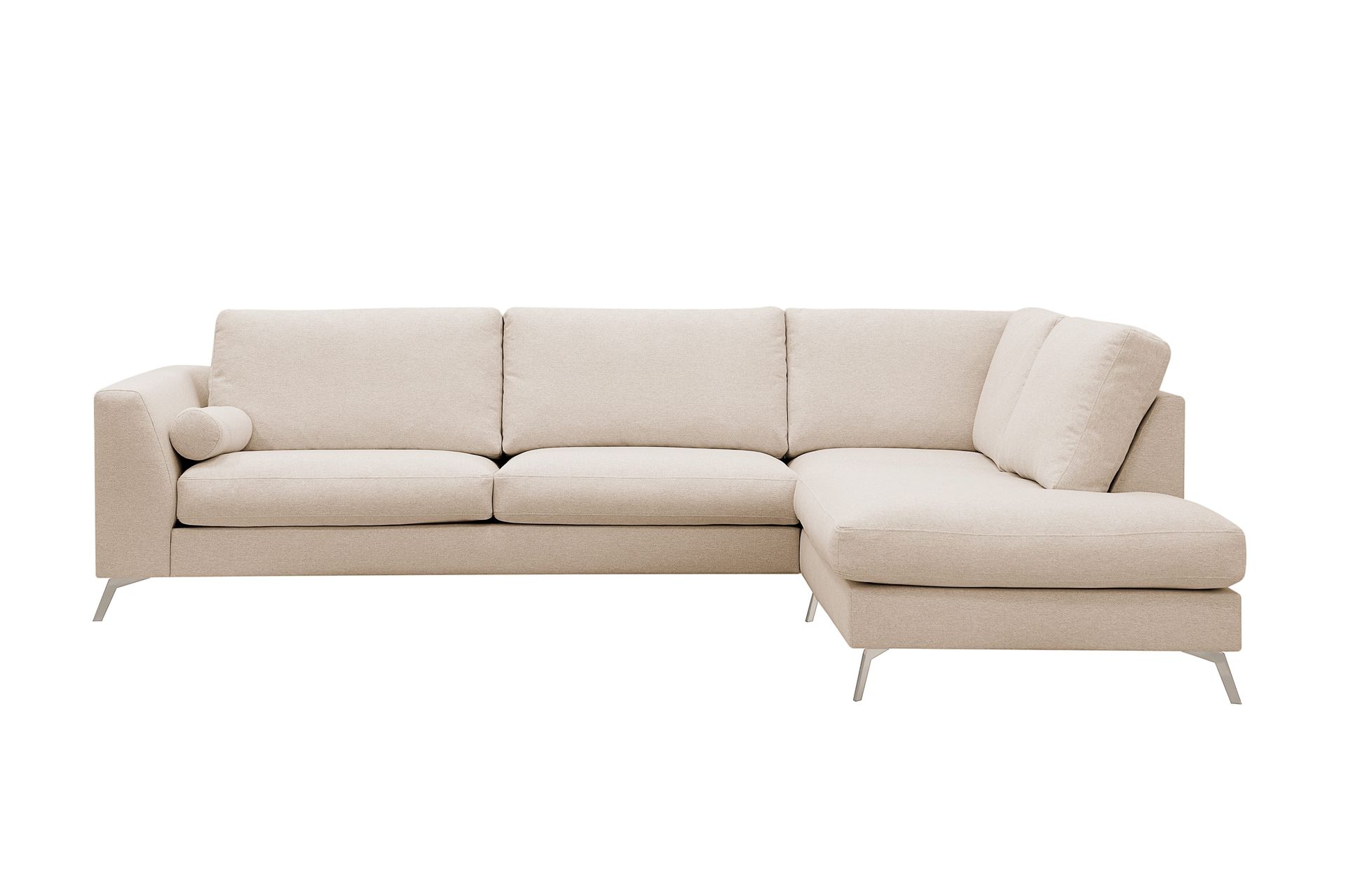 Ocean Lyx 4-sits Soffa med Sch&auml;slong H&ouml;ger - Beige