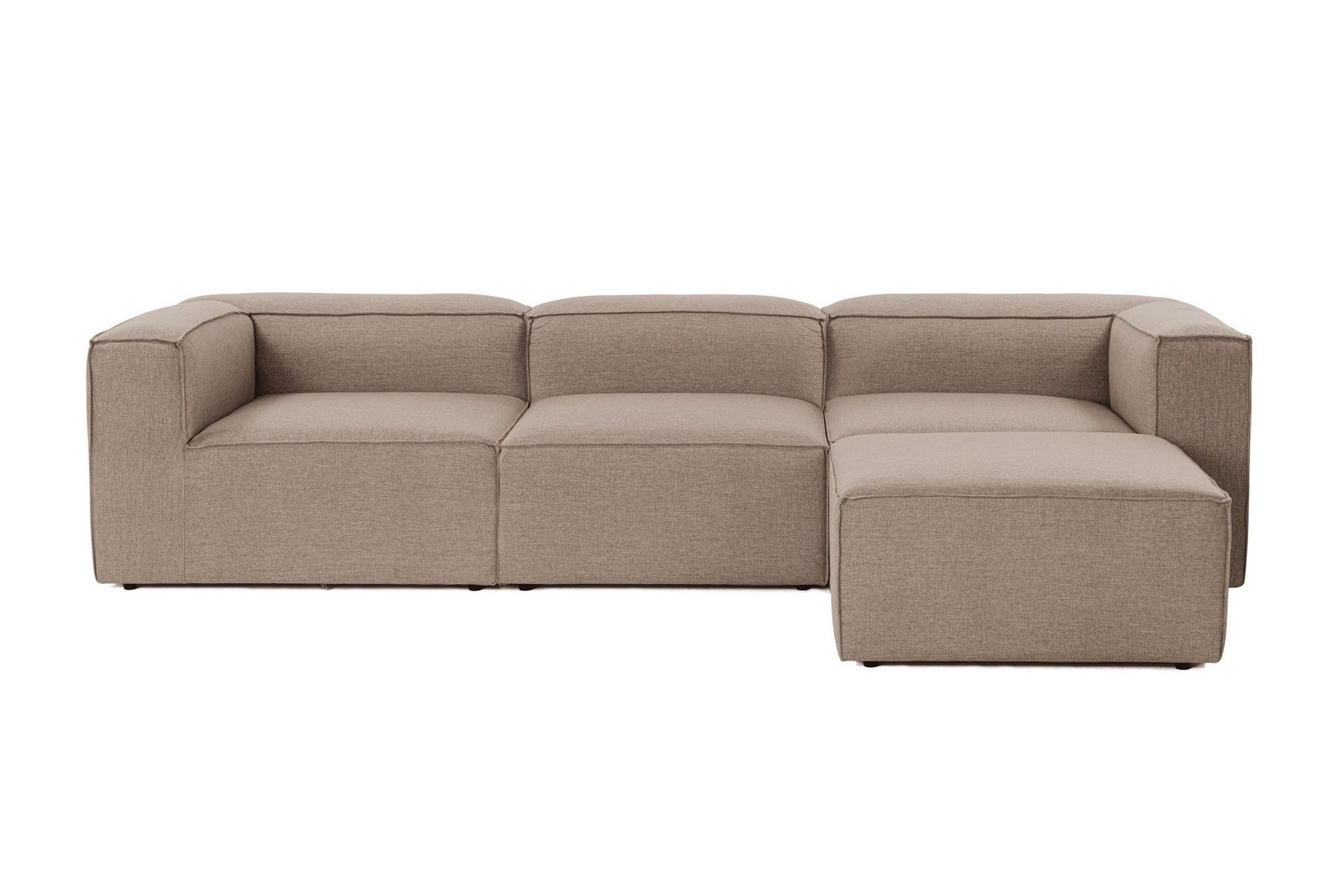 Redlands Soffa med Divan 3-sits - Brun