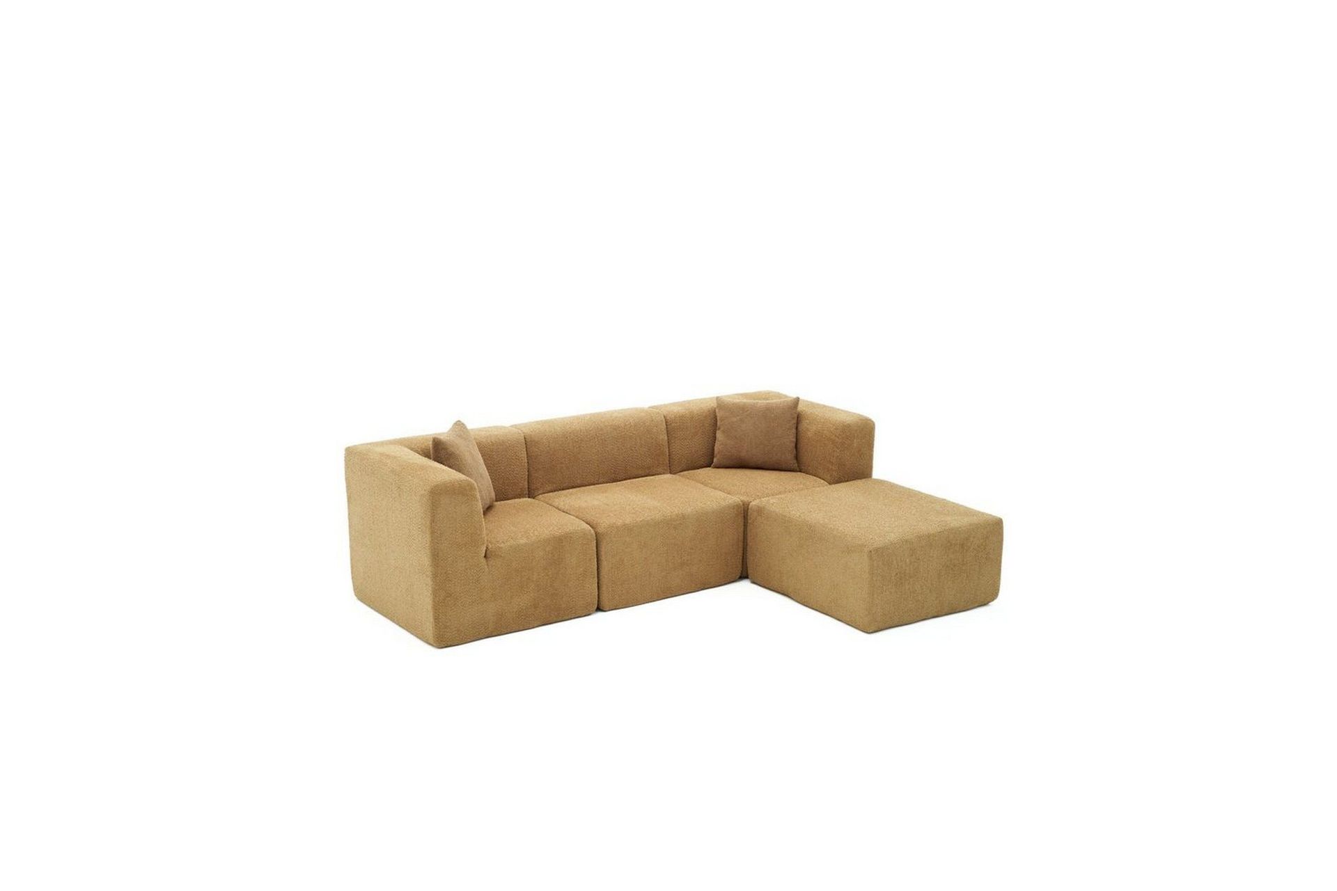 Veyno Soffa med Divan 3-sits - Brun