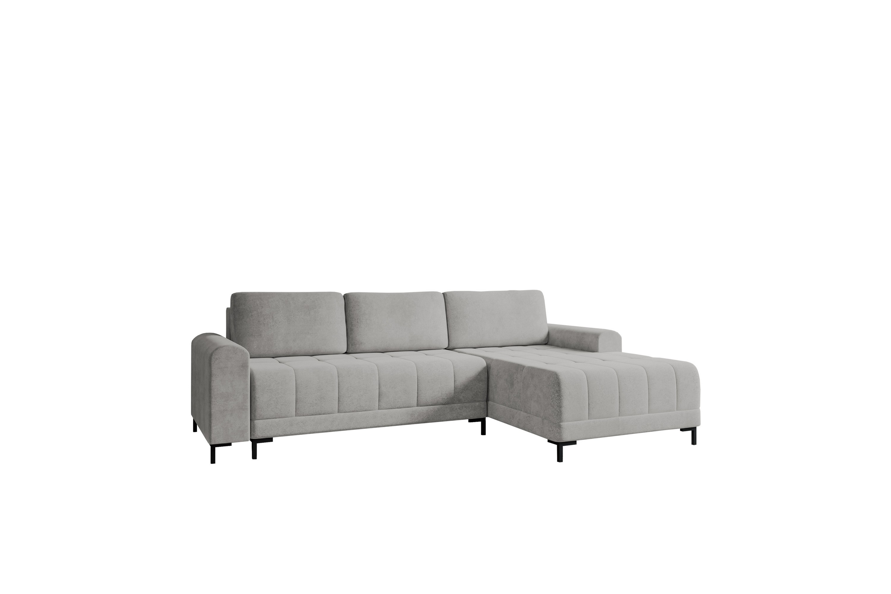 Vilshult Soffa med Divan 3-sits Ljusgrå