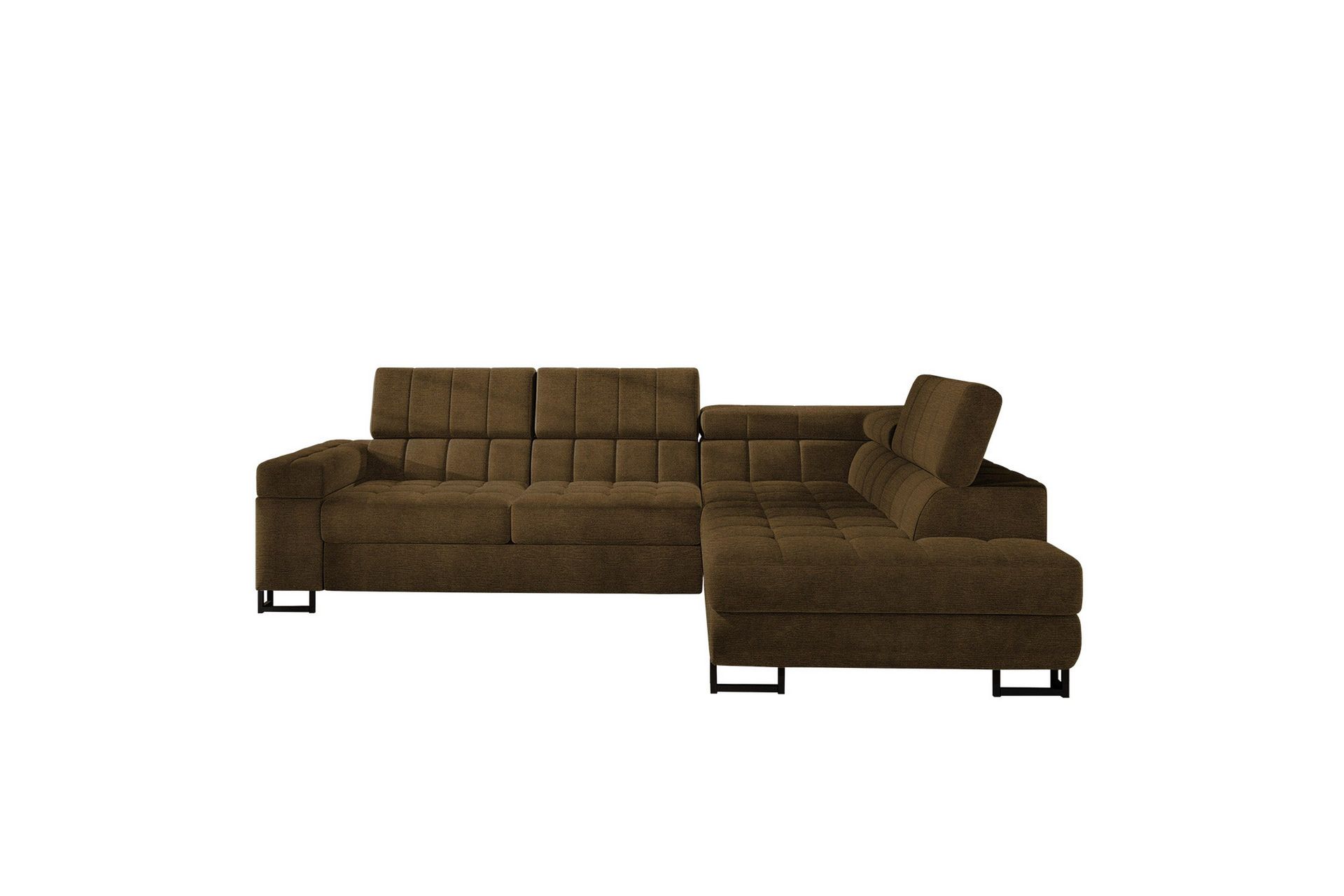 Warwick Soffa med Sch&auml;slong 3-sits - Brun