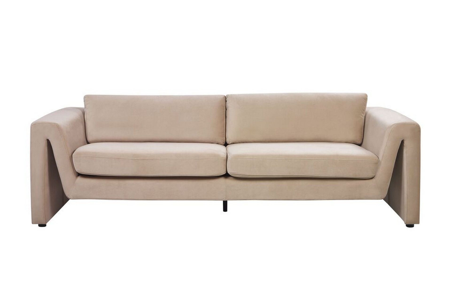 durran soffa 3-sits - beige/svart