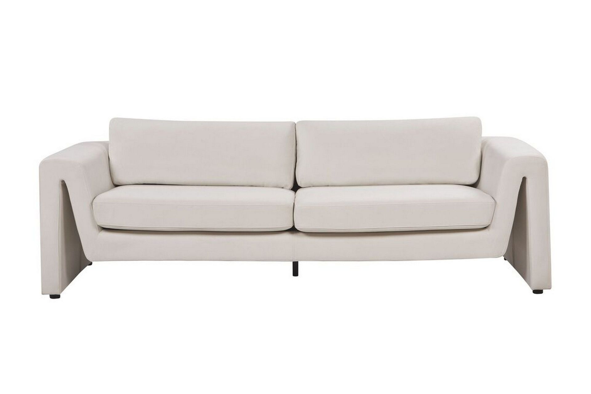 Durran Soffa 3-sits - Beige/Svart