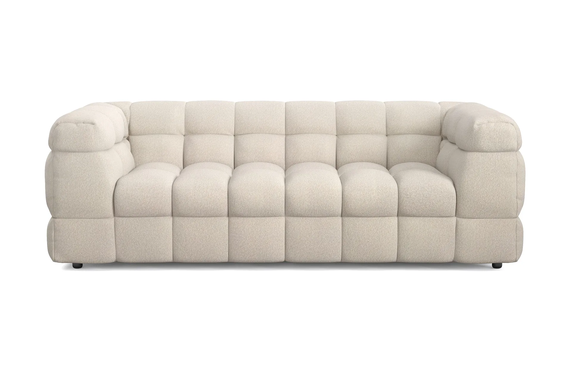 Elise 3-sits Bubblig Soffa - Beige