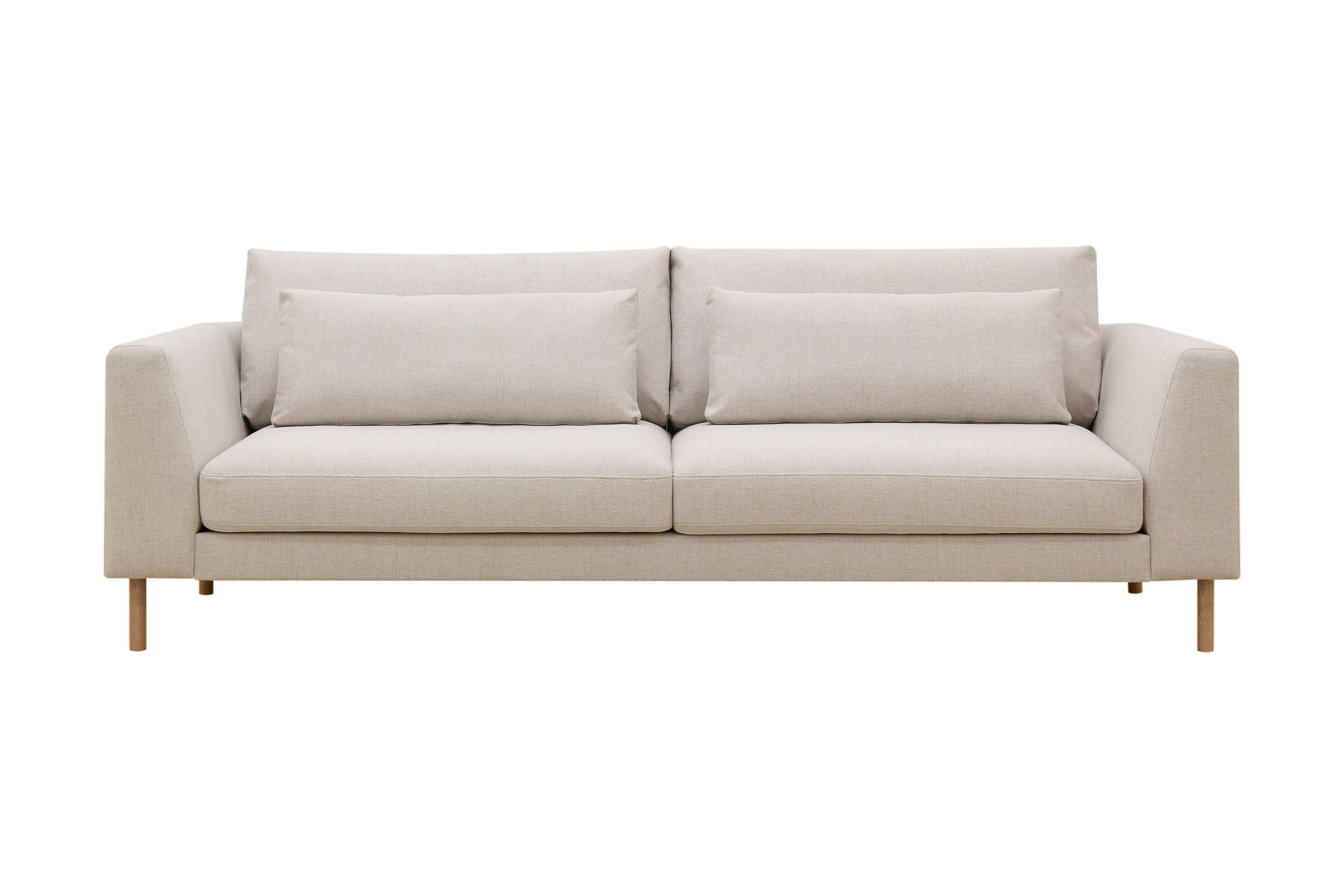 Florenz 3-sits Tygsoffa Beige