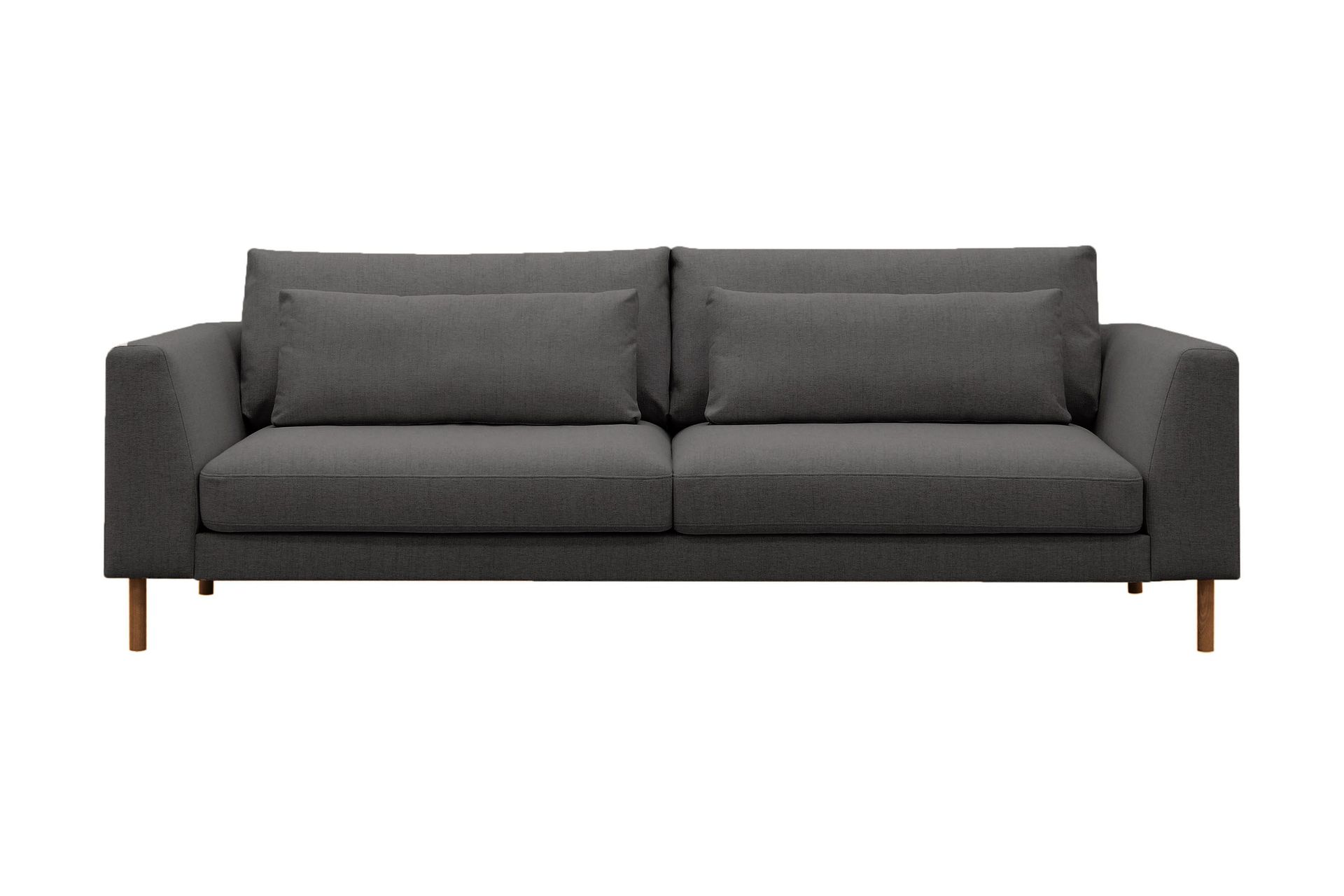 Florenz 3-sits Tygsoffa - M&ouml;rkgr&aring;