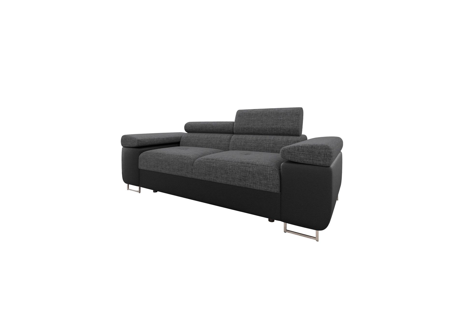 Gabina Soffa 2-sits - Svart/Grå