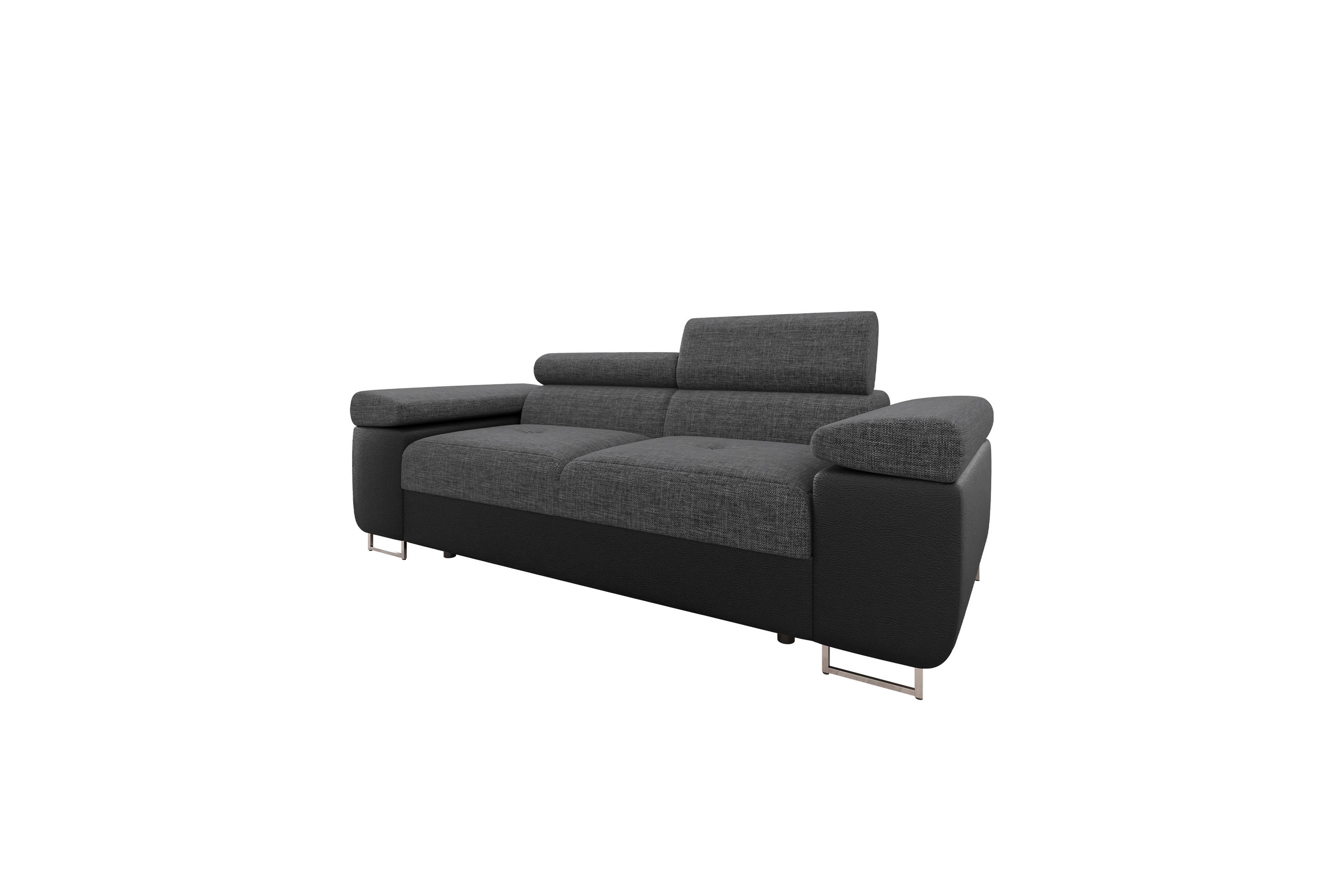 Gabina Soffa 2-sits Svart/Grå