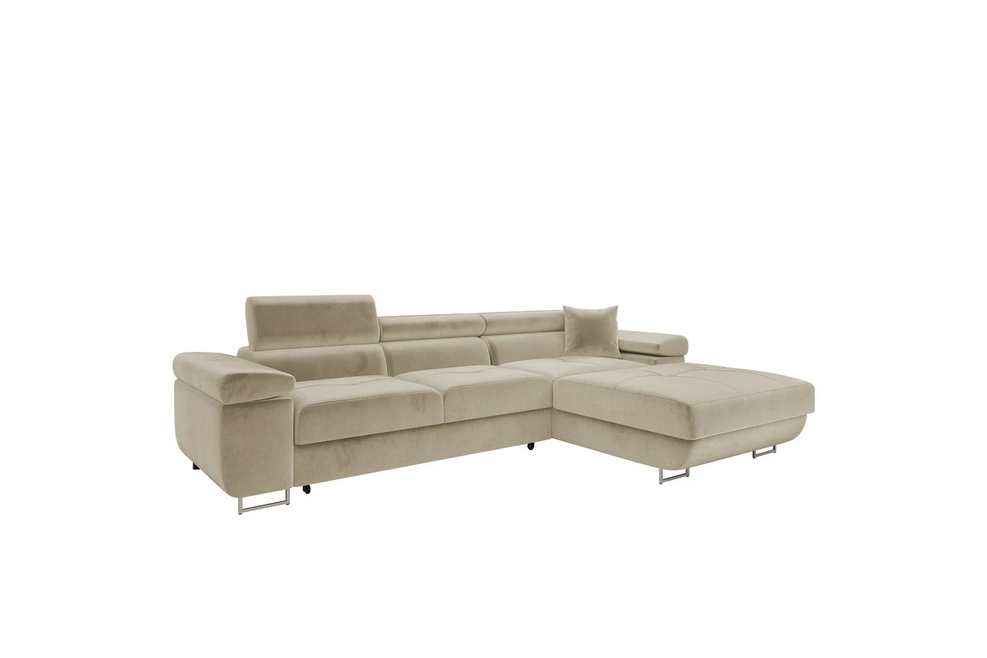 Gabina Soffa med Divan 3-sits - Beige