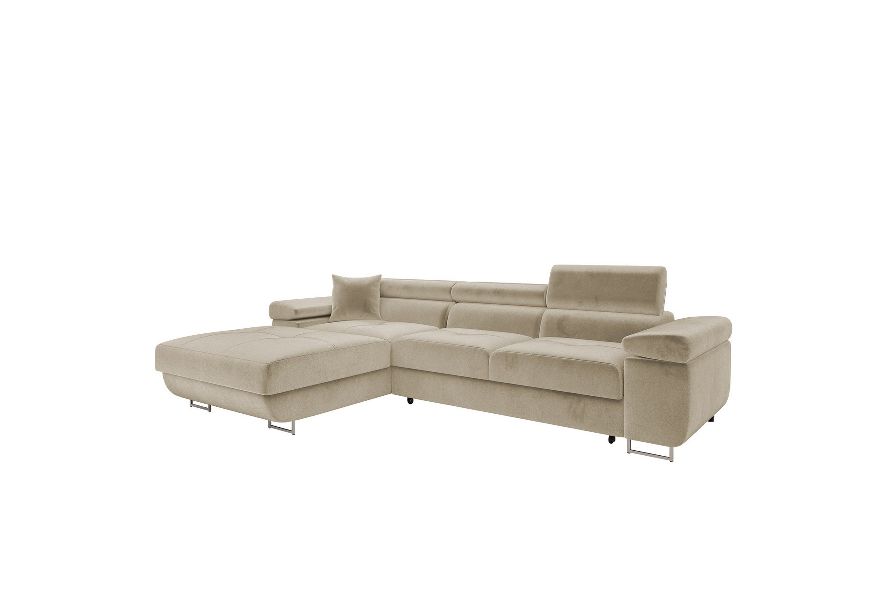 gabina soffa med divan 3-sits - beige