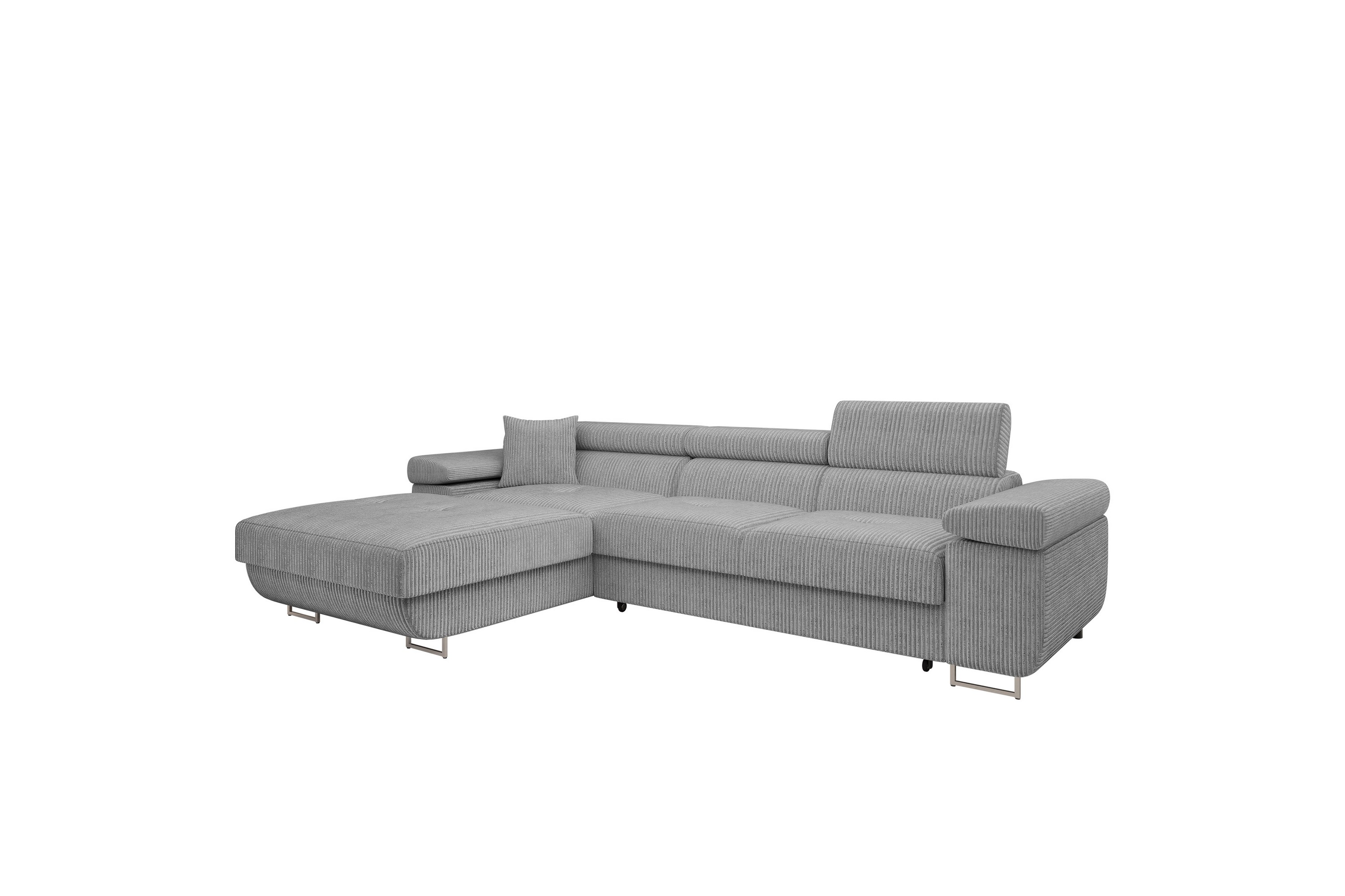 gabina soffa med divan 3-sits - grå