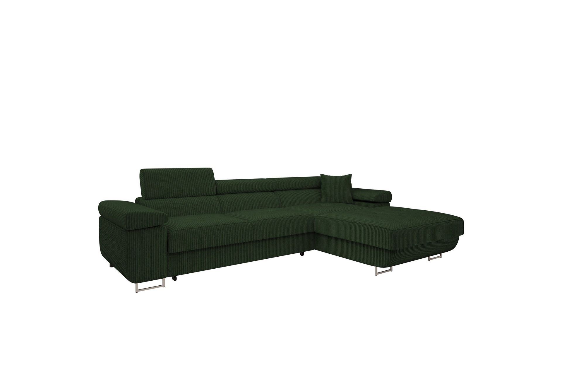 Gabina Soffa med Divan 3-sits - Gr&ouml;n